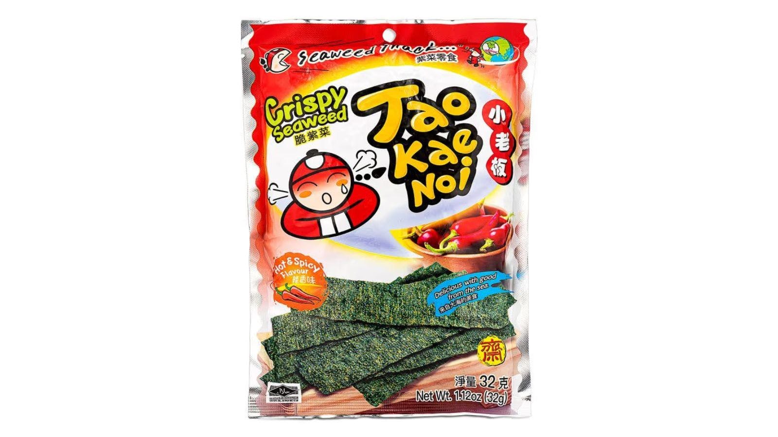 Tao Kae Noi Crispy Seaweed (Hot & Spicy Flavour)