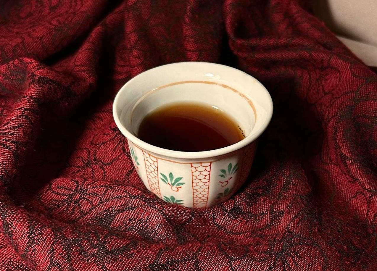 wine in a cup