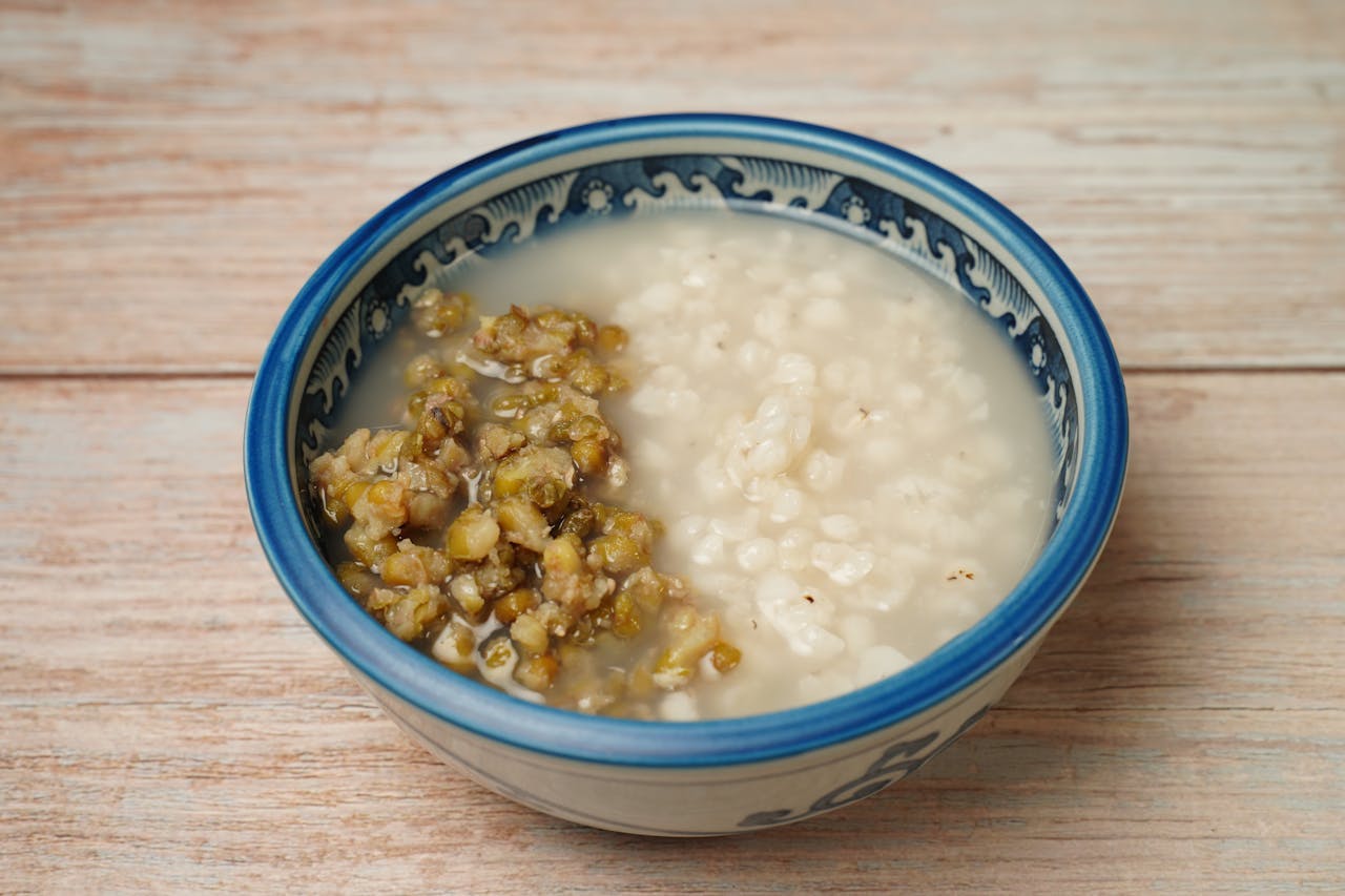 A rice porridge dish
