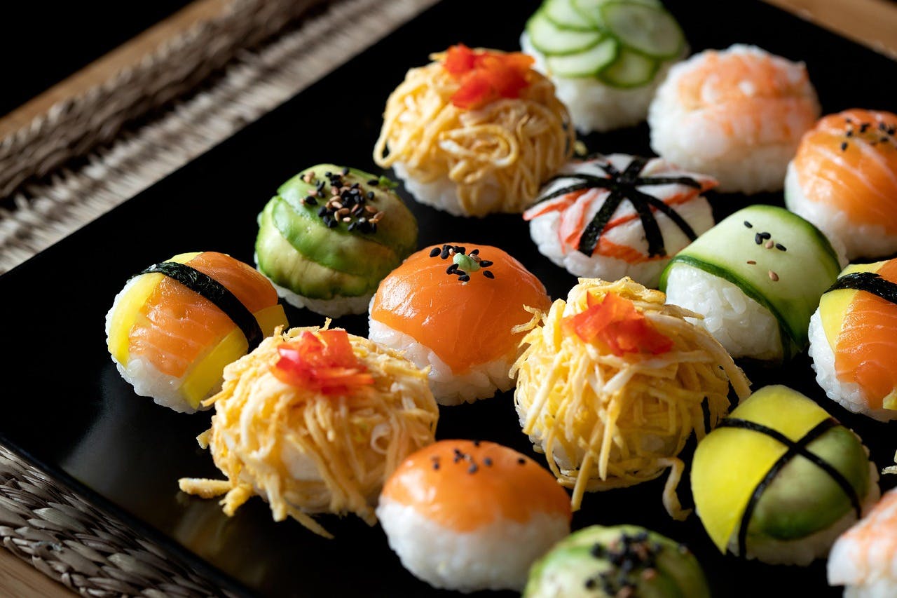 temari sushi balls