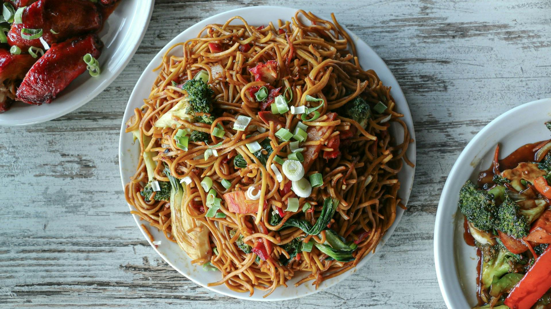 A dish made with egg noodles