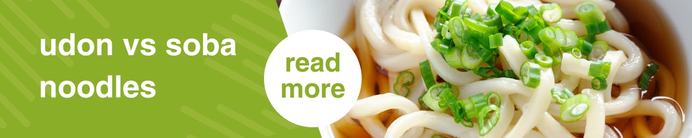 Udon vs soba noodles