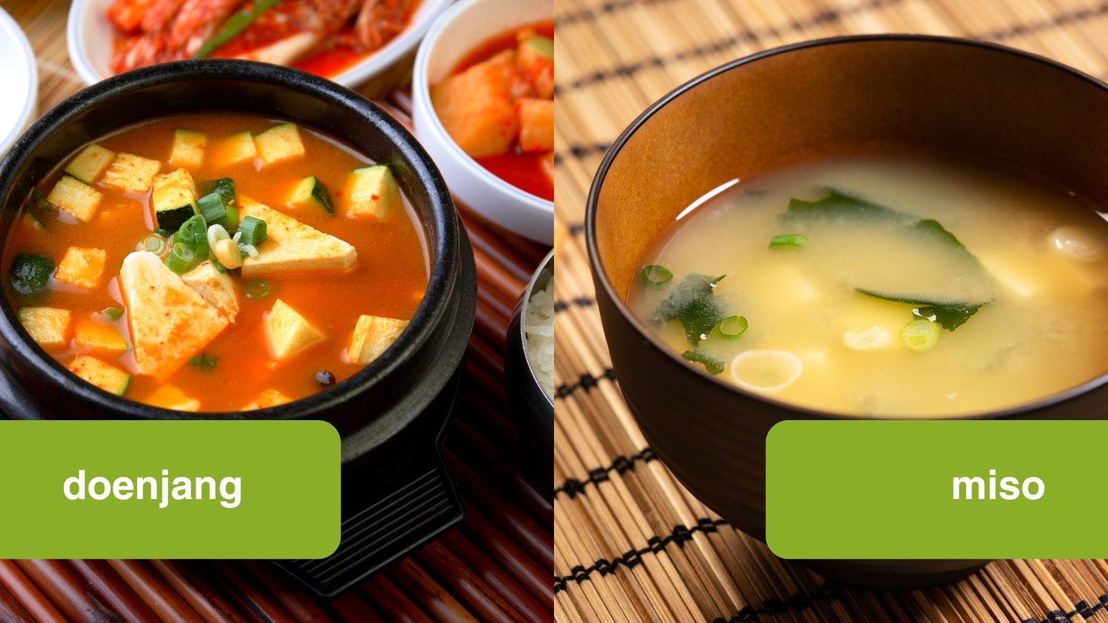 Doenjang & Miso Soups