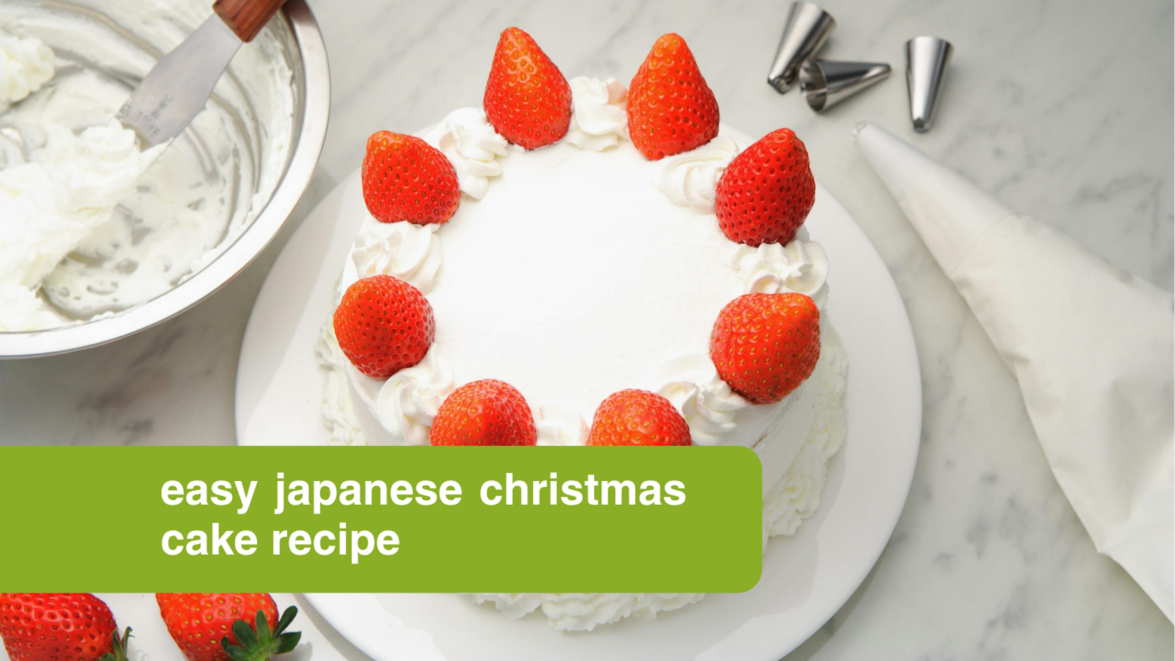 Japanese Christmas cake