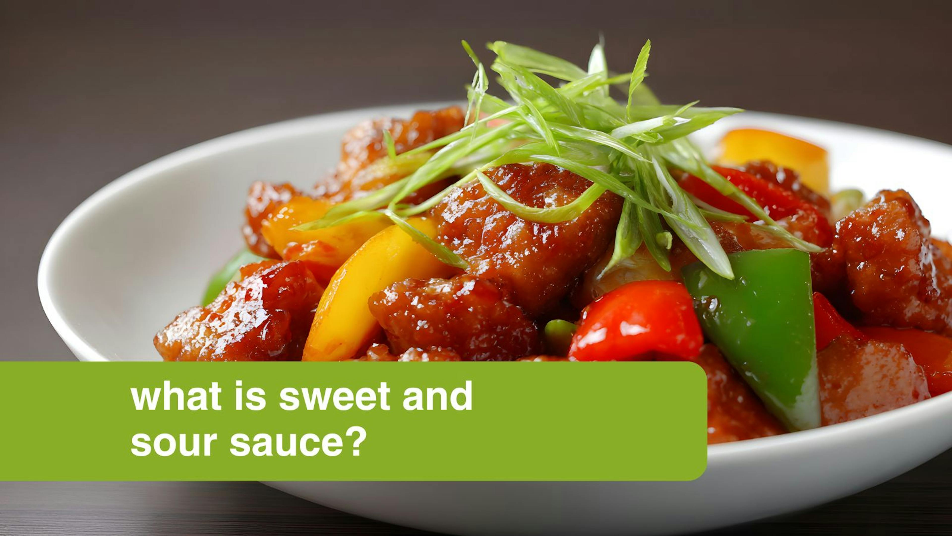 What is Sweet and Sour Sauce? by Oriental Mart