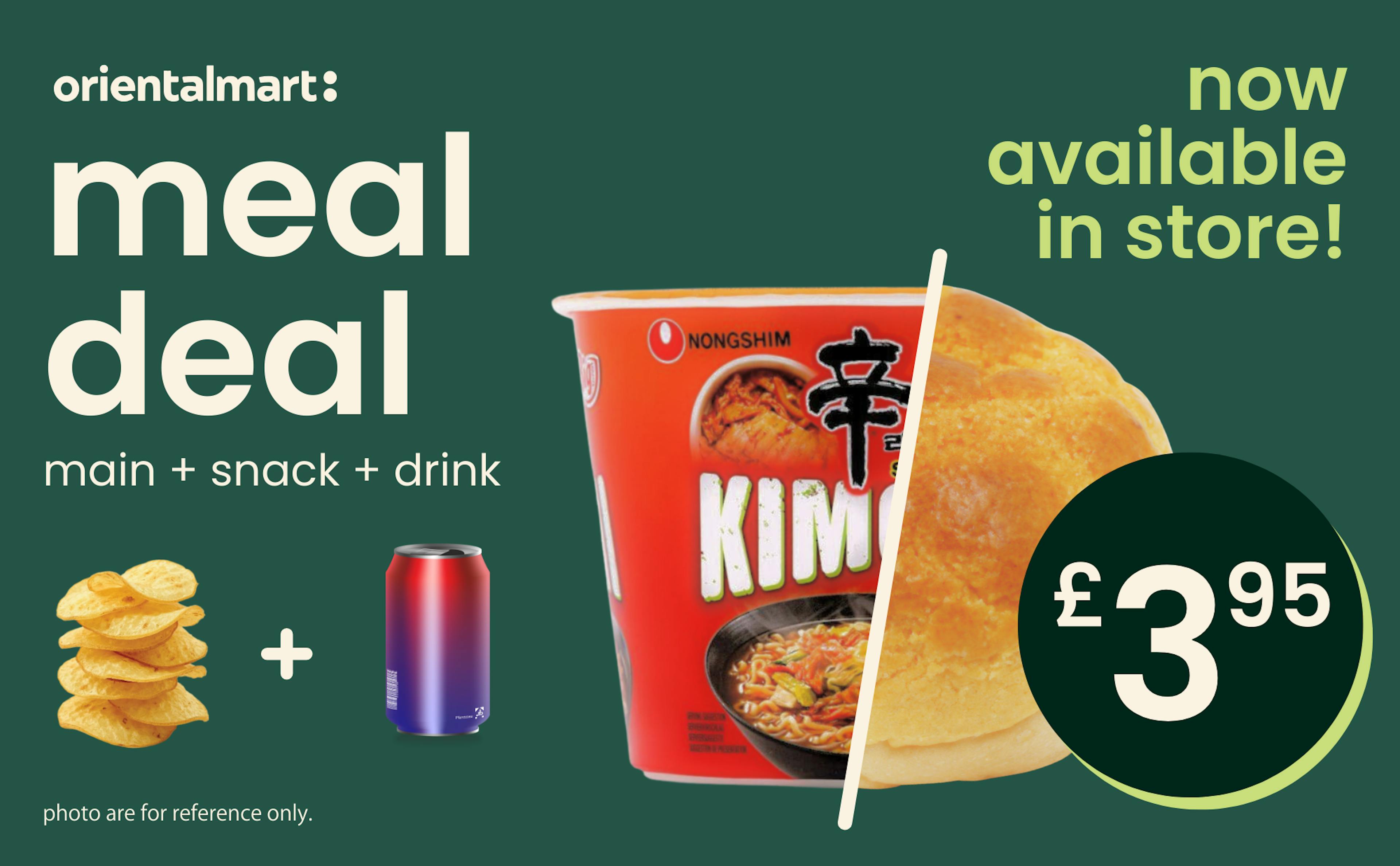 Oriental Mart’s £3.95 Meal Deal