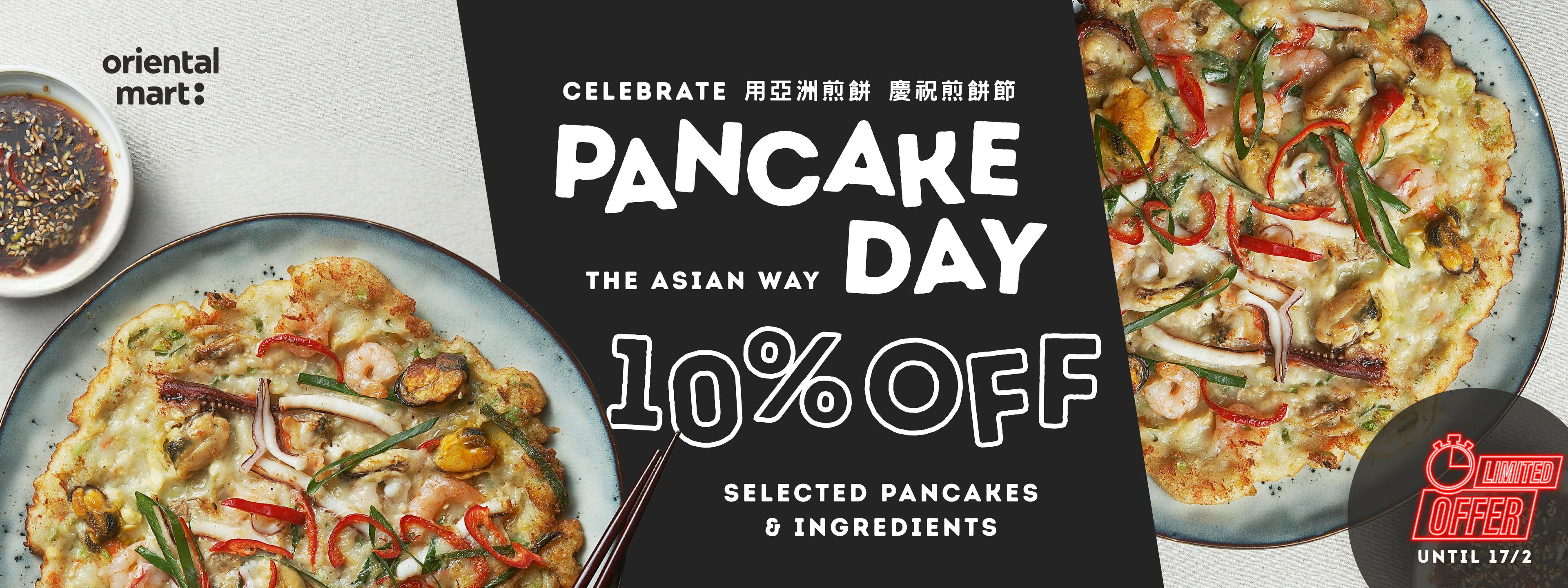 Pancake Day – 10% Off (12–17 Feb)
