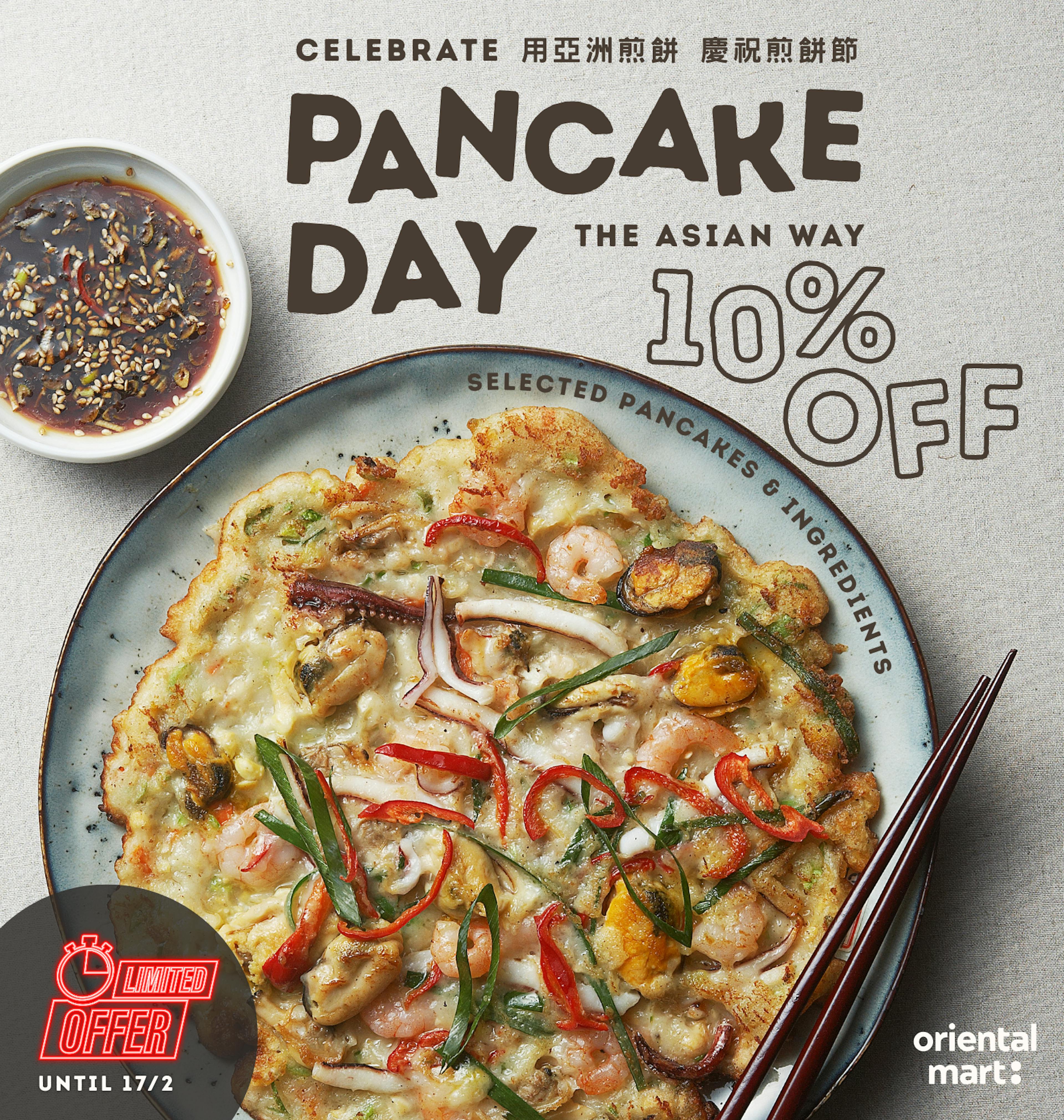 Pancake Day – 10% Off (12–17 Feb)