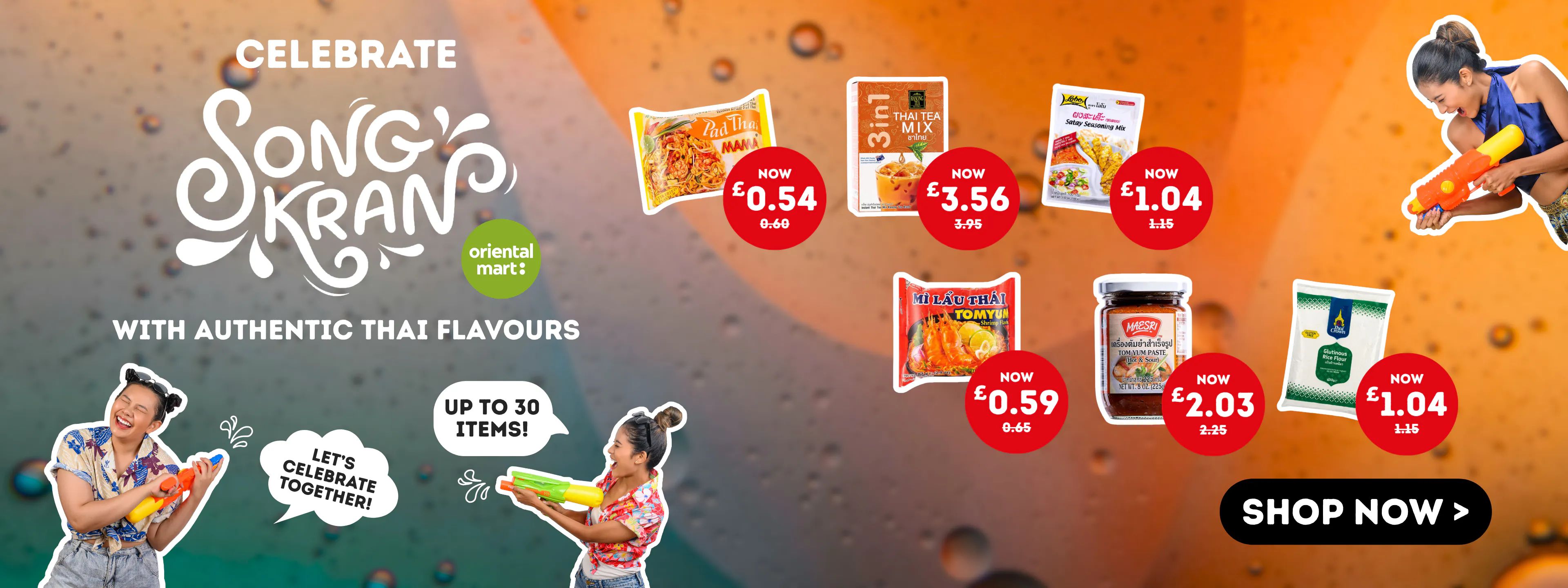 Celebrate Songkran (Thai New Year Festival) – 10% off