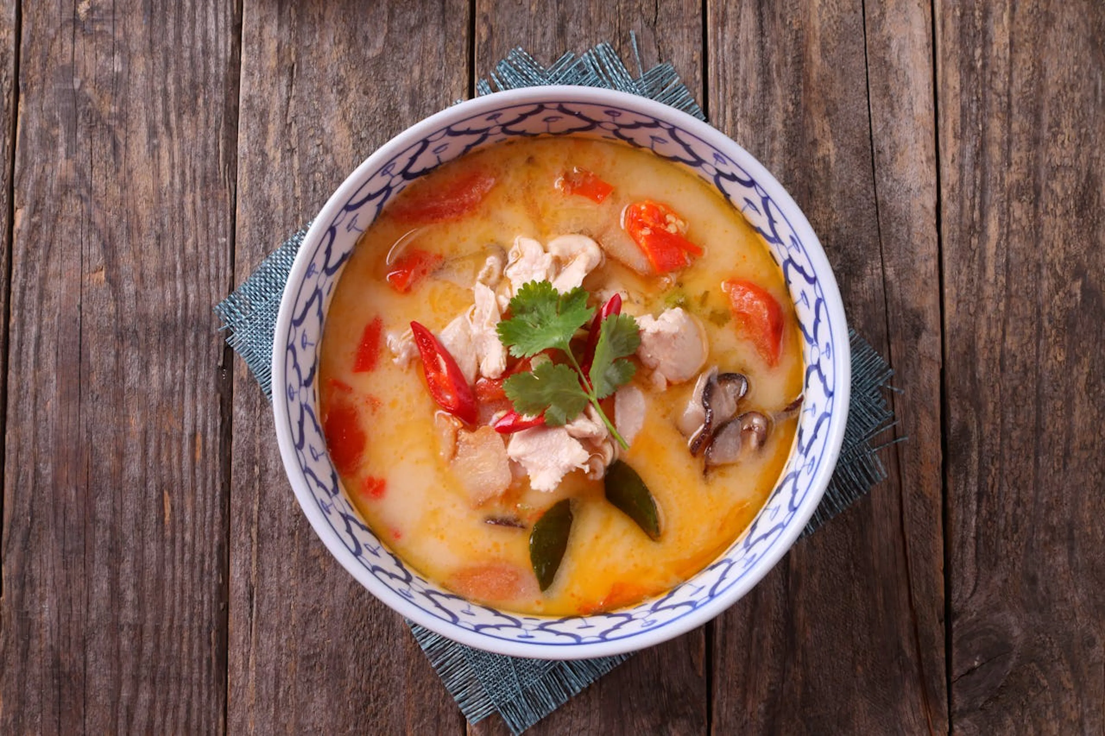 Tom Yum Thai soup