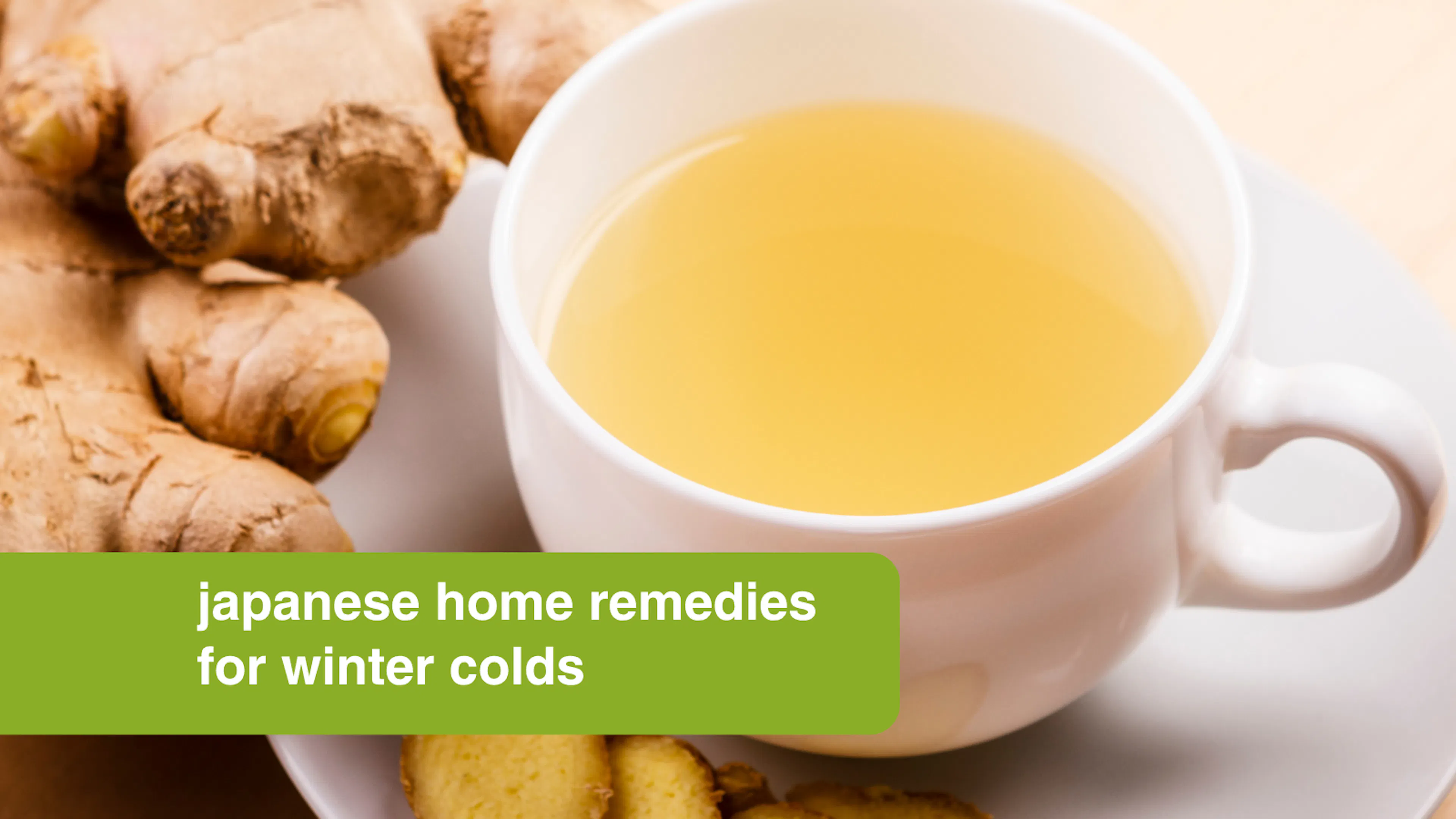 Japanese home remedies for winter colds