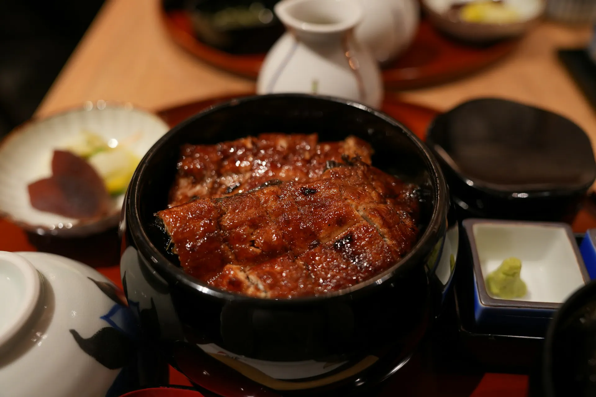 Japanese unagi dish