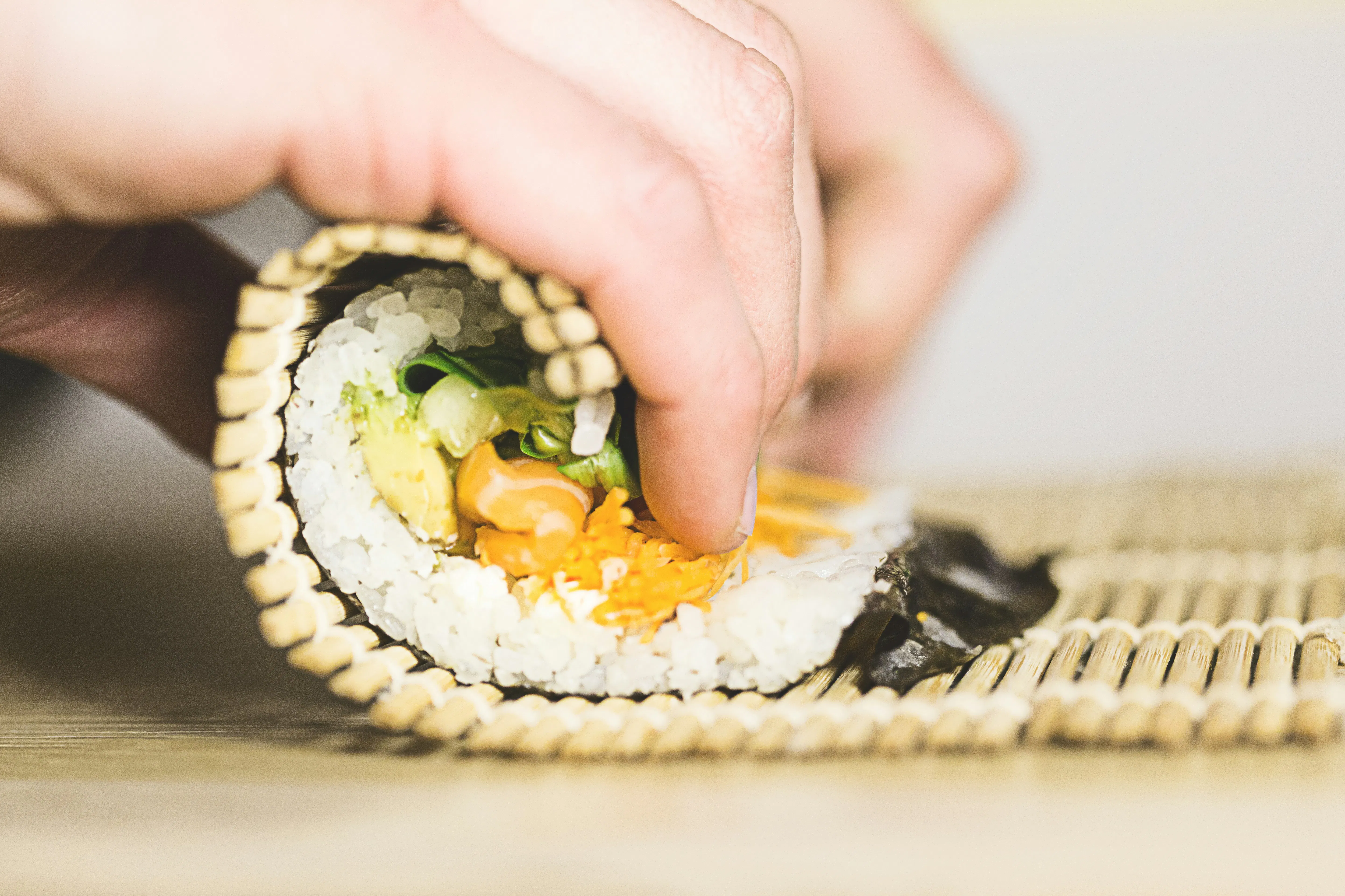 Sushi rolling matt