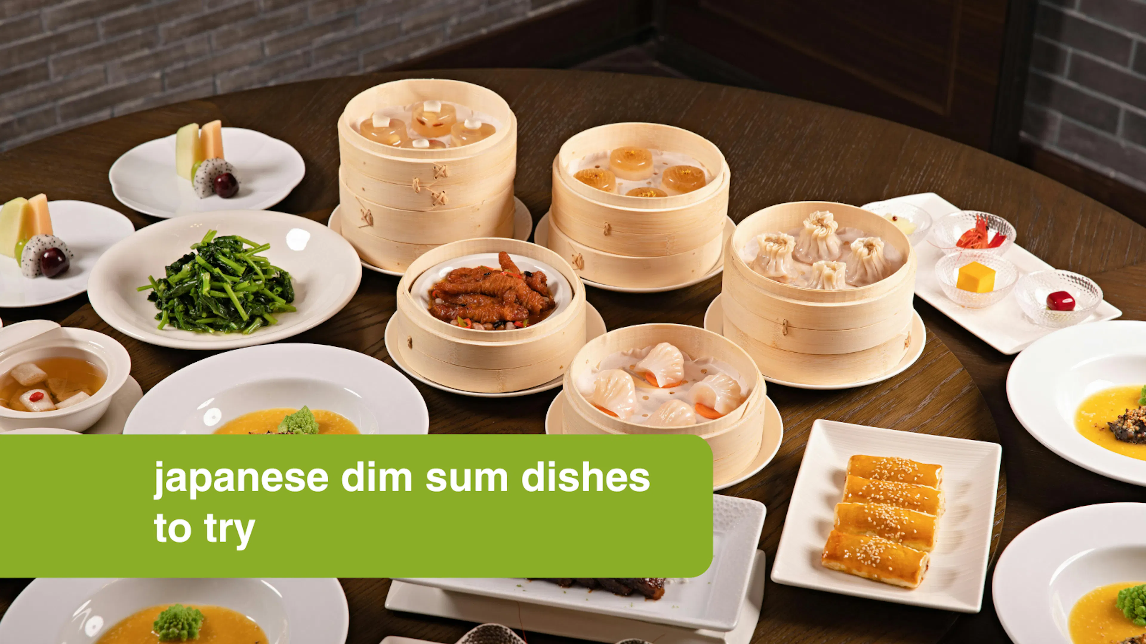 Japanese dim sum dishes to try