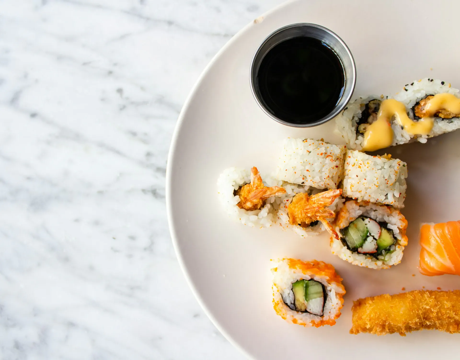 Japanese sushi plate