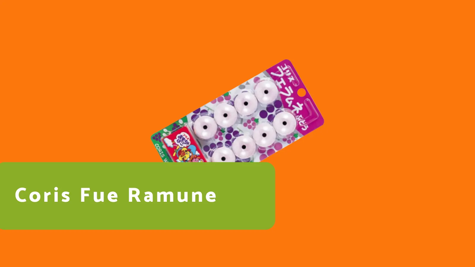 Coris Fue Ramune Whistle Candy