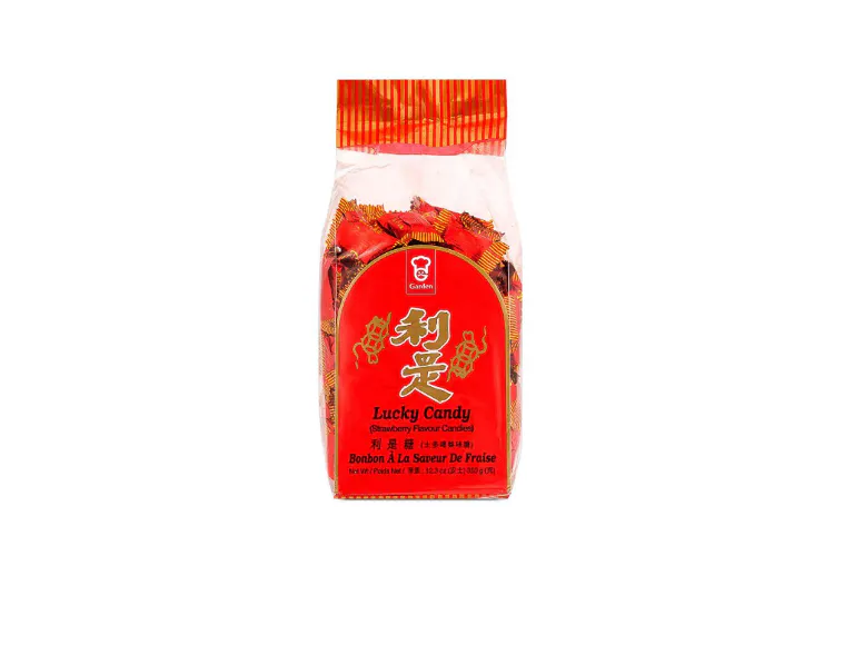 Garden lucky candy strawberry flavour