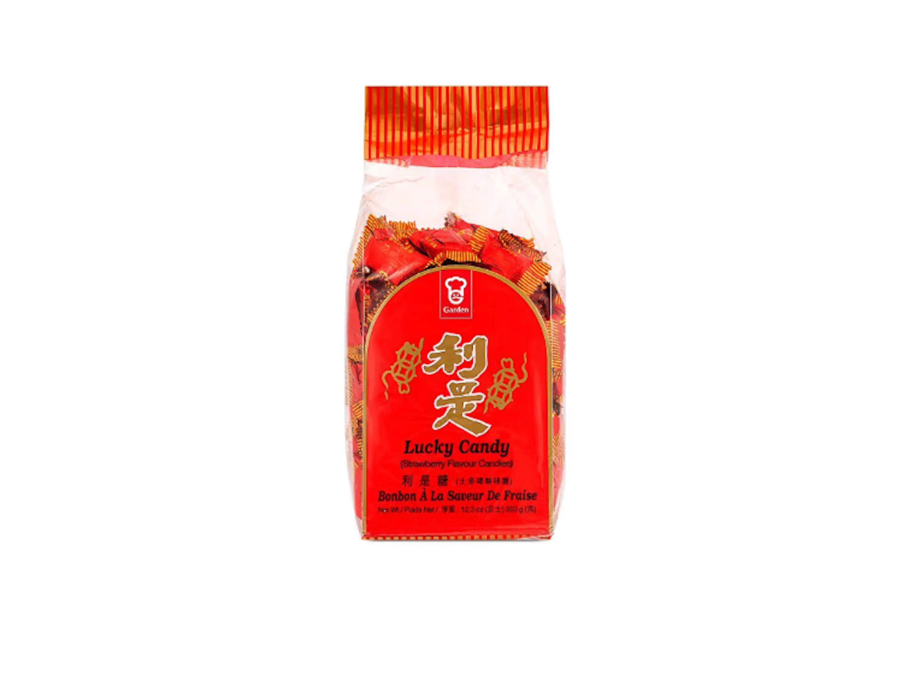 Garden lucky candy strawberry flavour