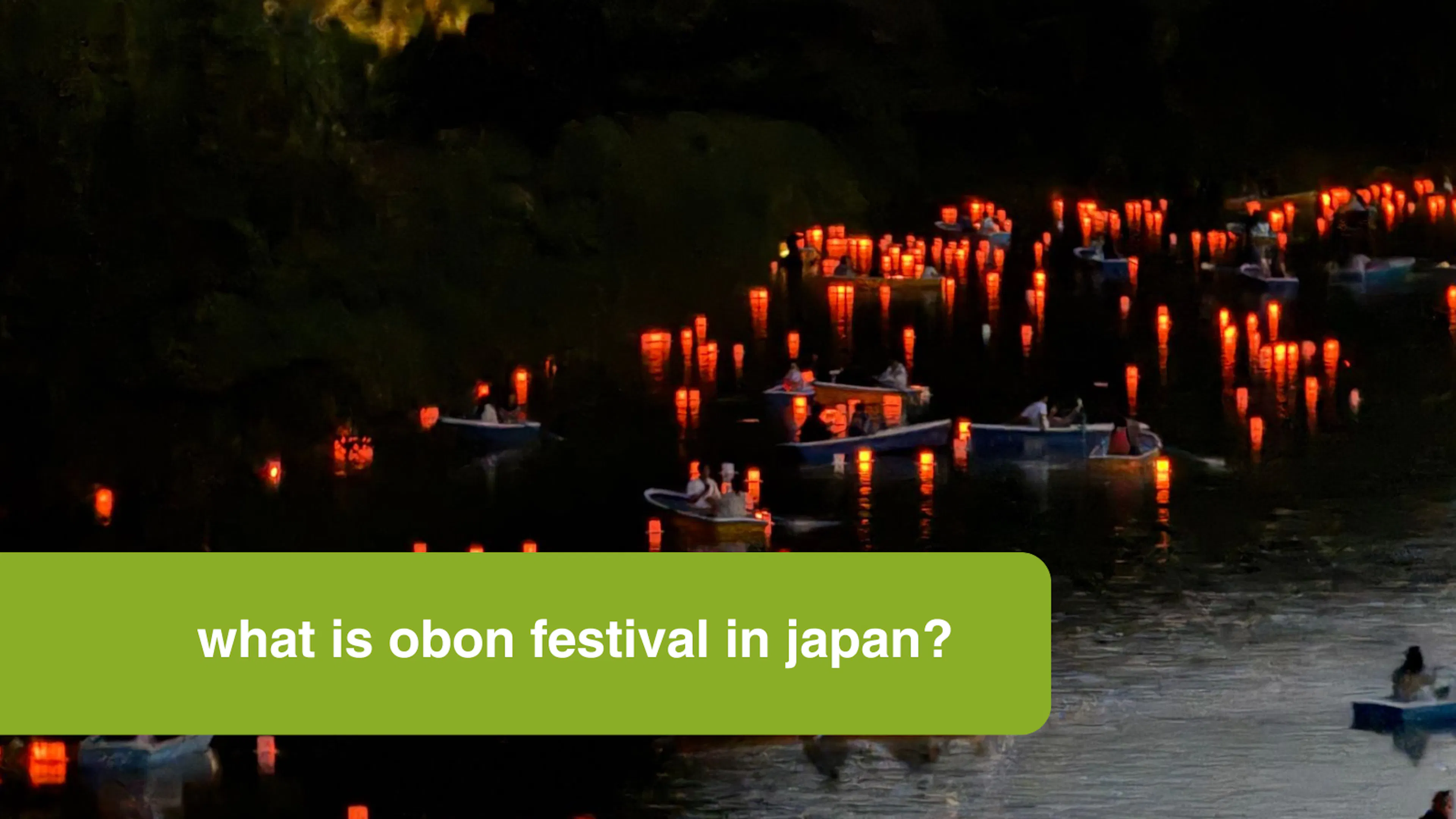 what is obon festival in japan