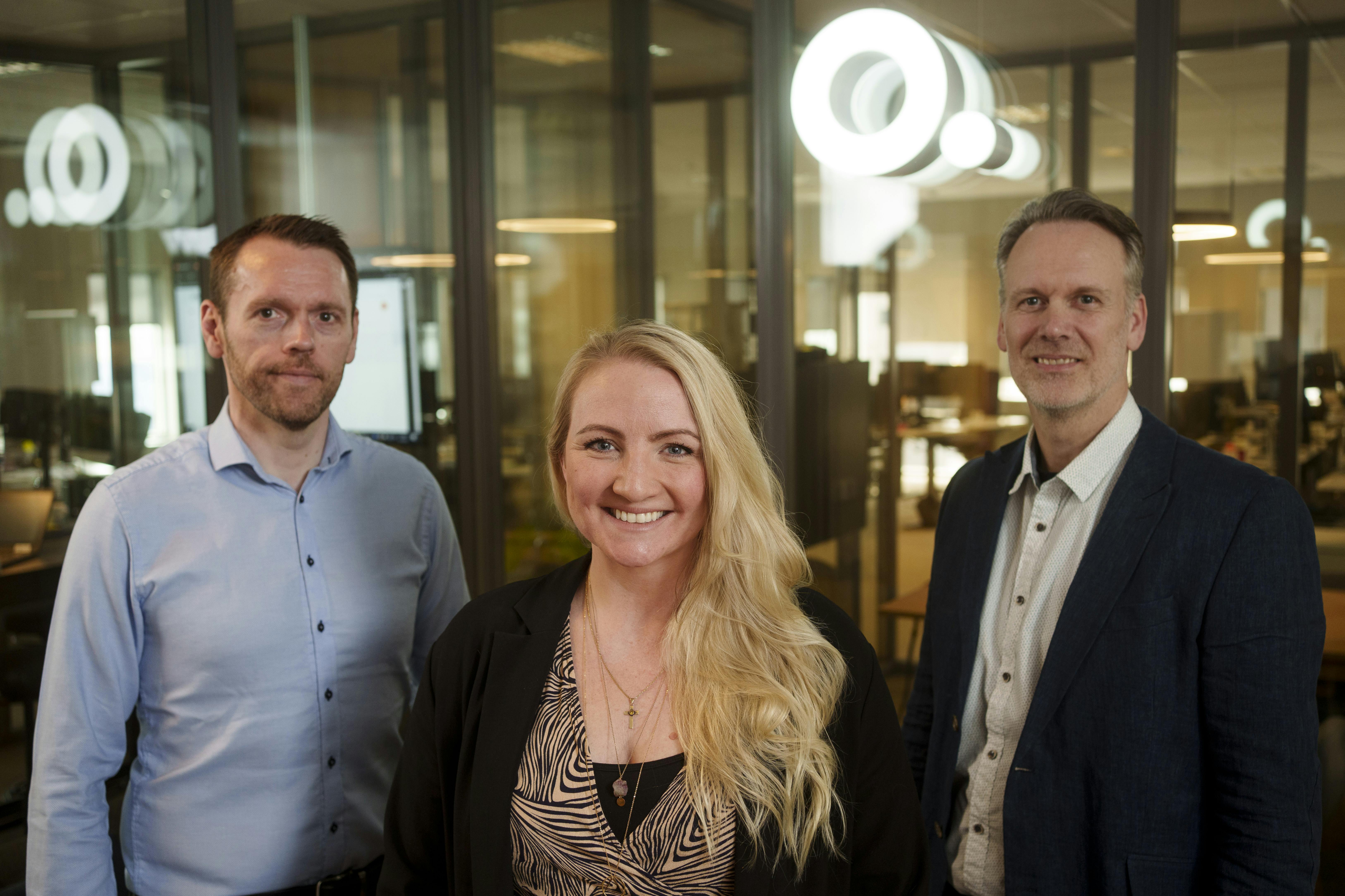 Einar Sigurðsson, Inga María Backman and Ólafur Ingþórsson - Origo's Cloud Experts