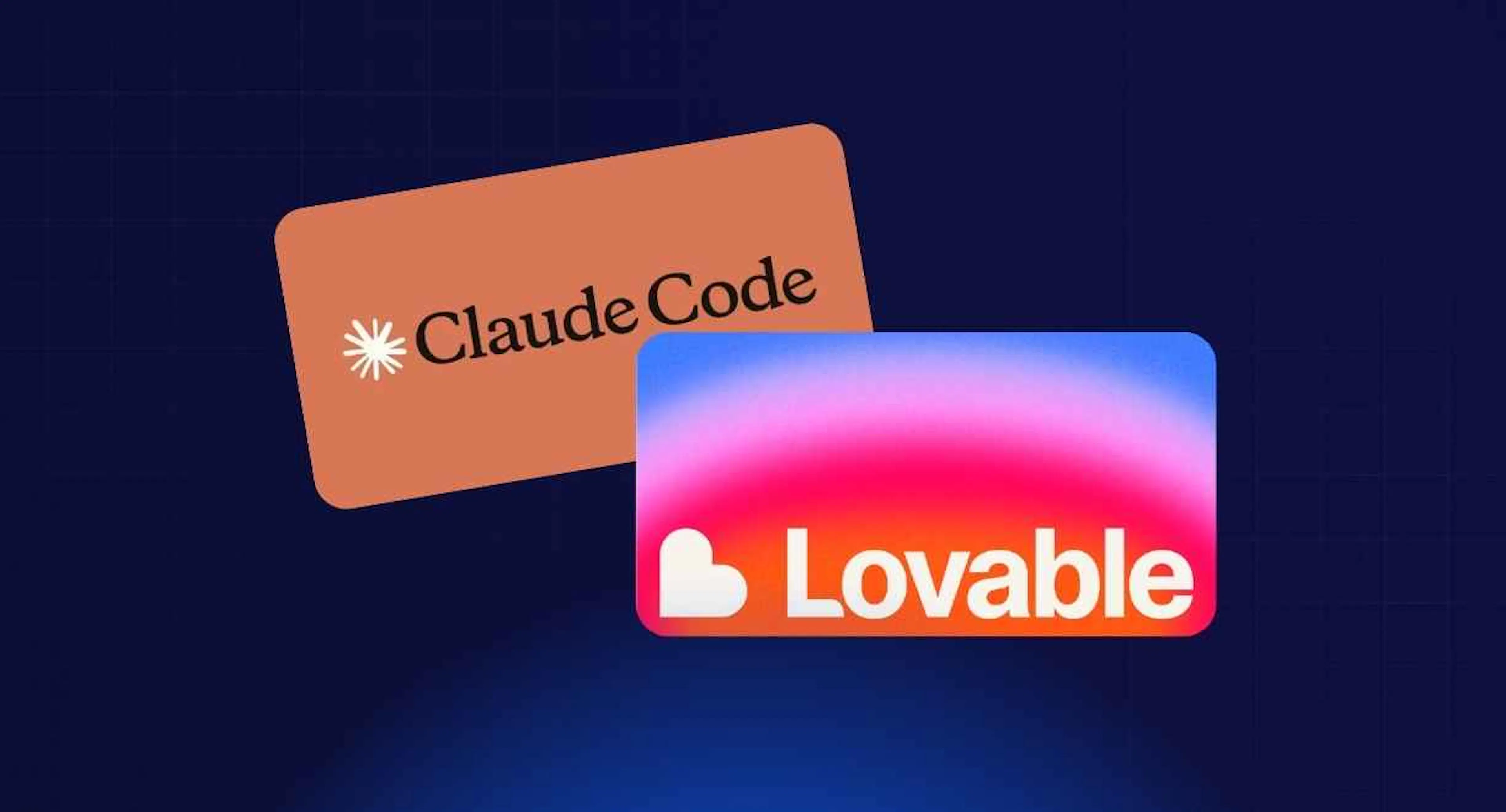 Logos Claude Code et Lovable
