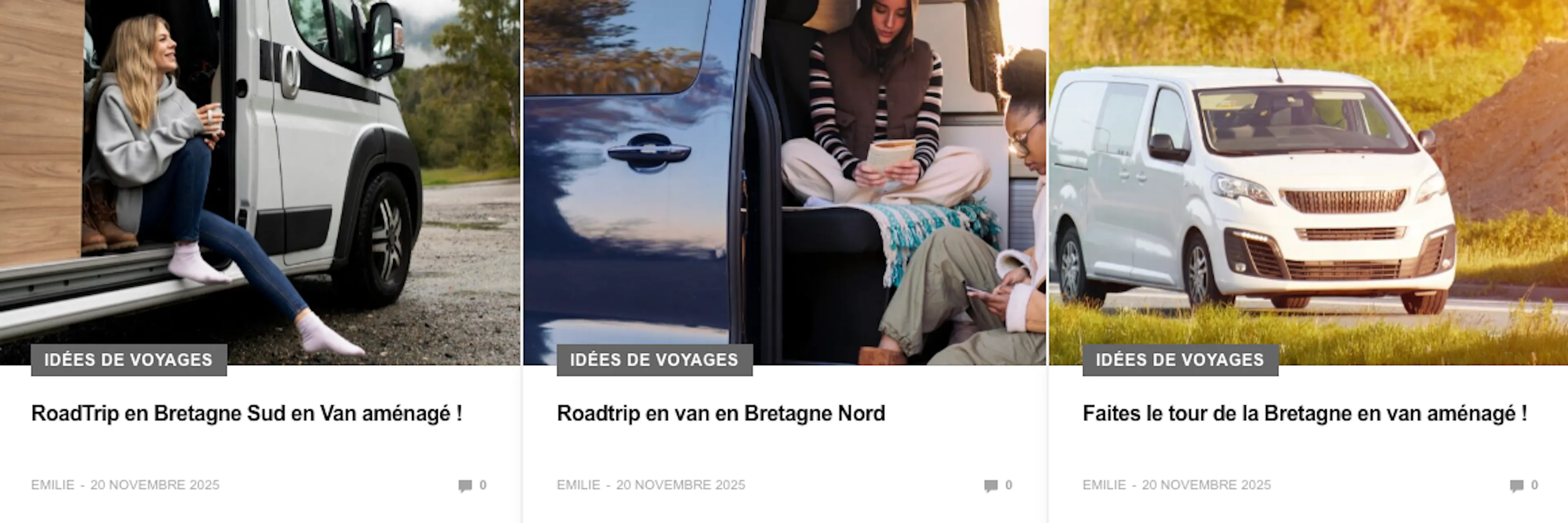 Articles Evasia sur les road-trip