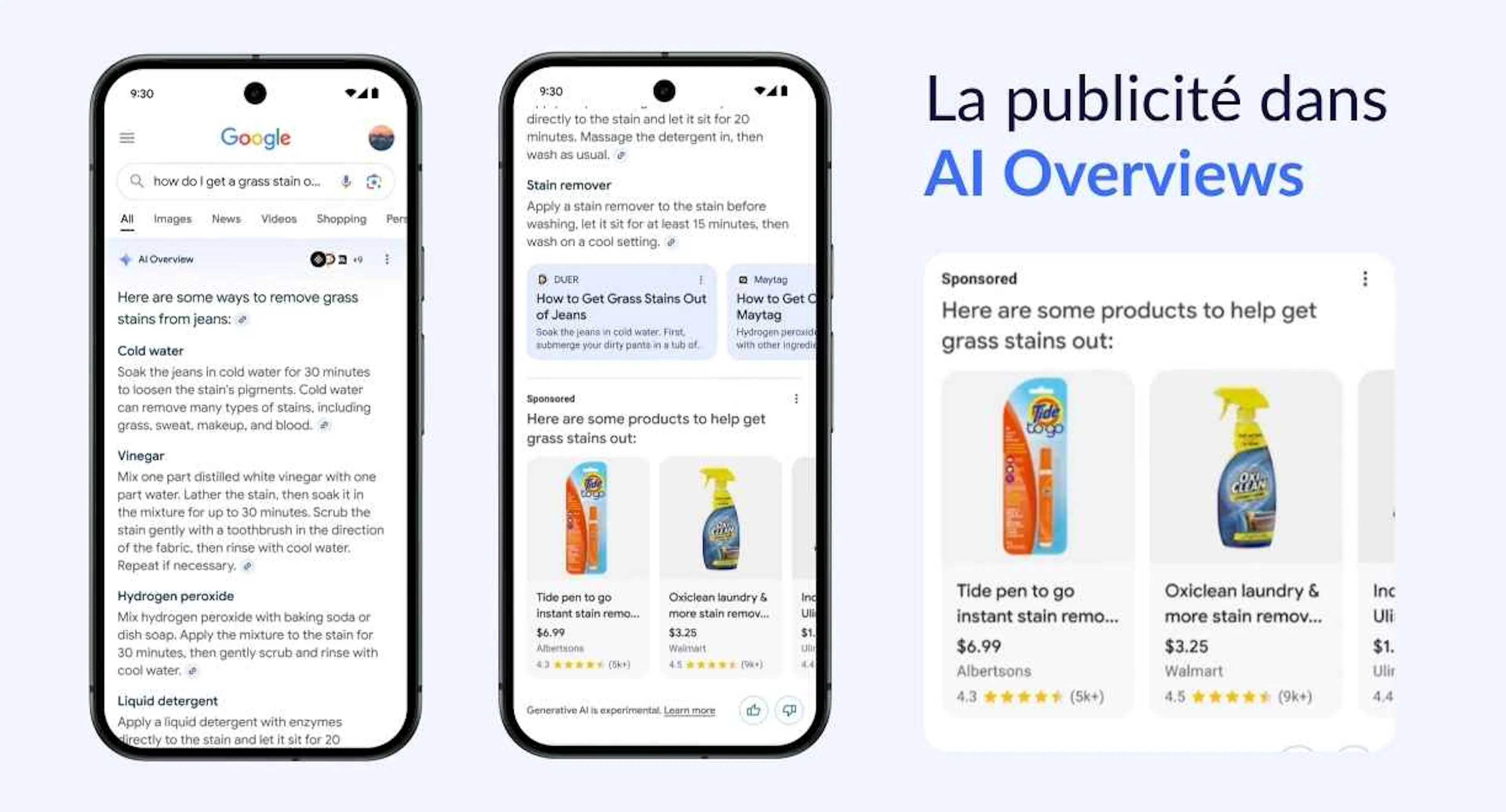 Aperçu IA Google