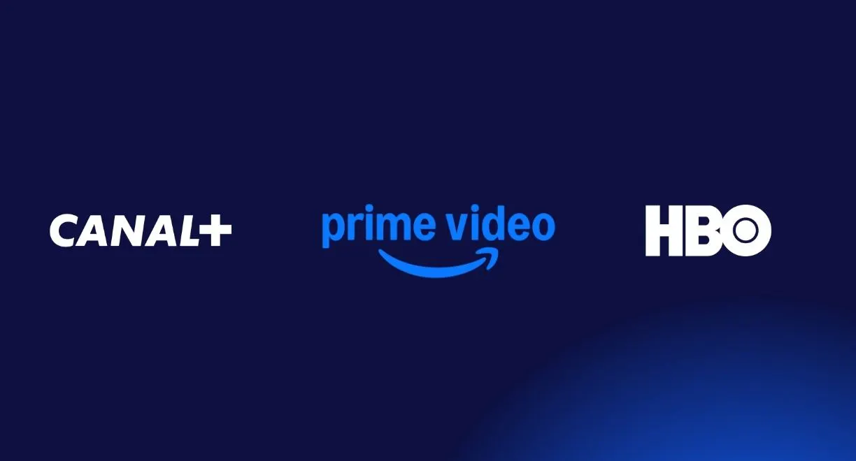 Logos Canal, Prime Video, HBO