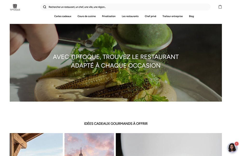 Site tiptoque