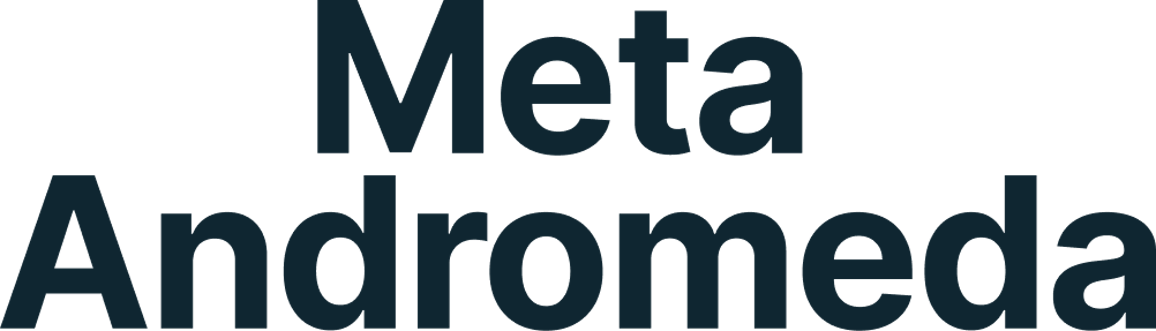 Logo meta adromeda