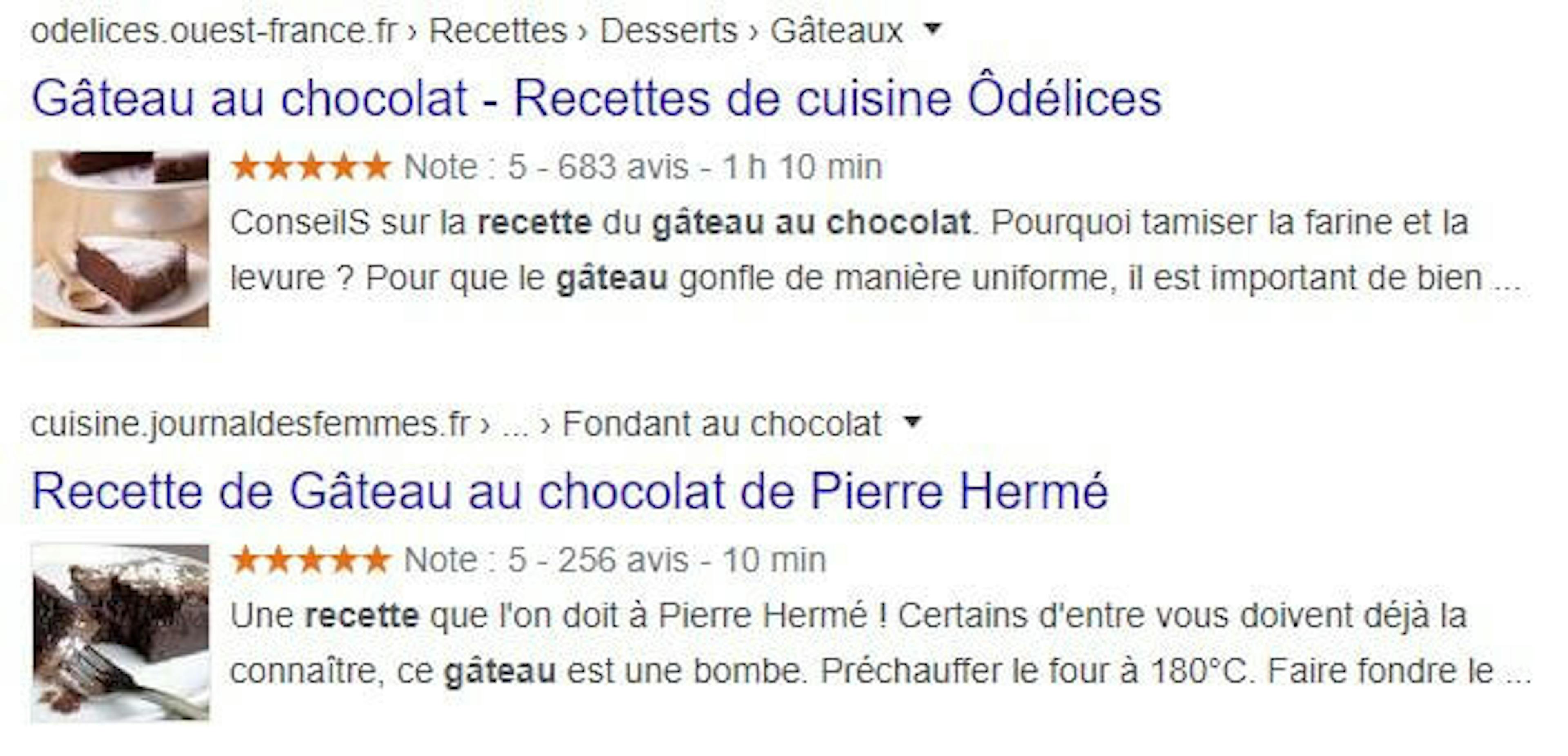 rich snippet et micro données