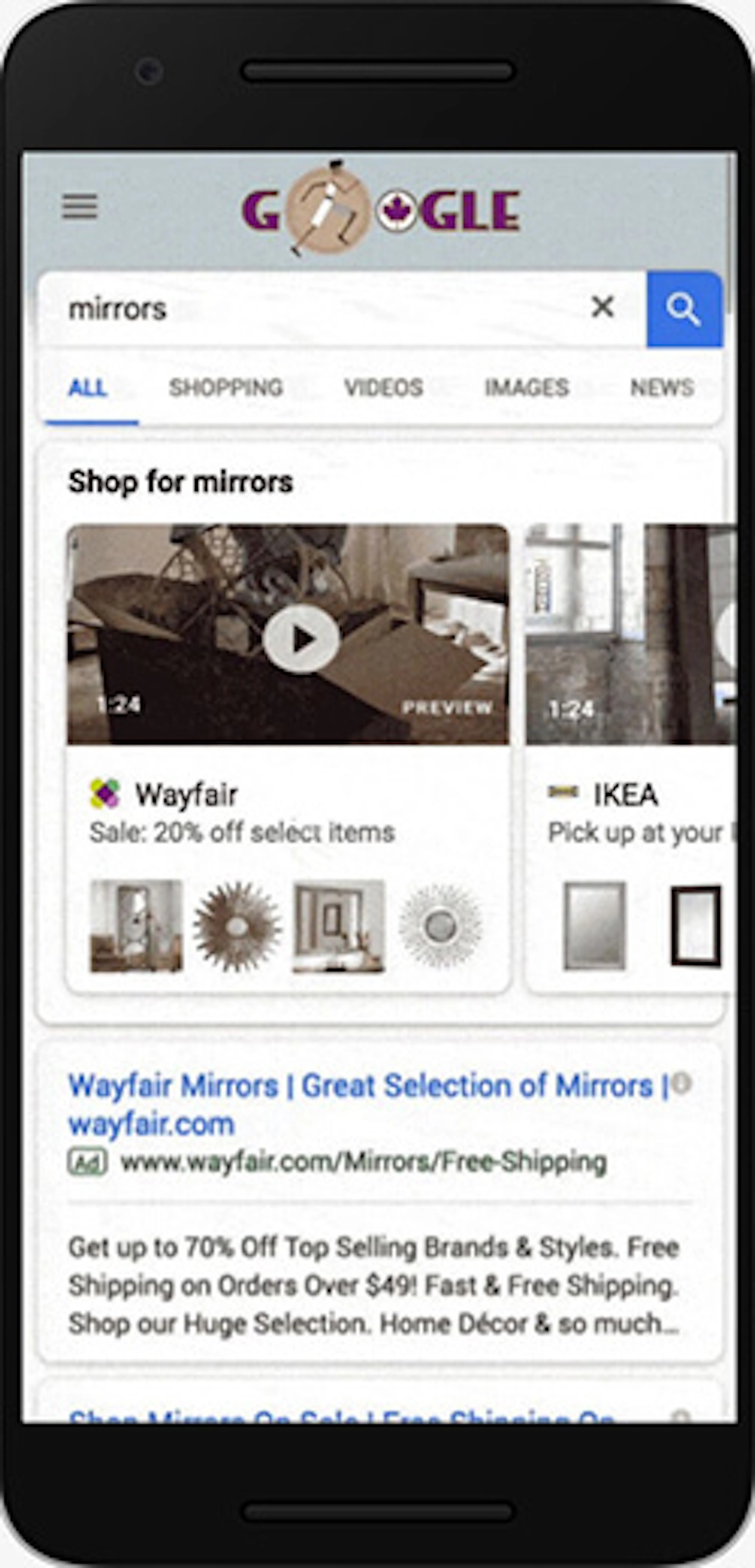 Mobile Annonce Showcase