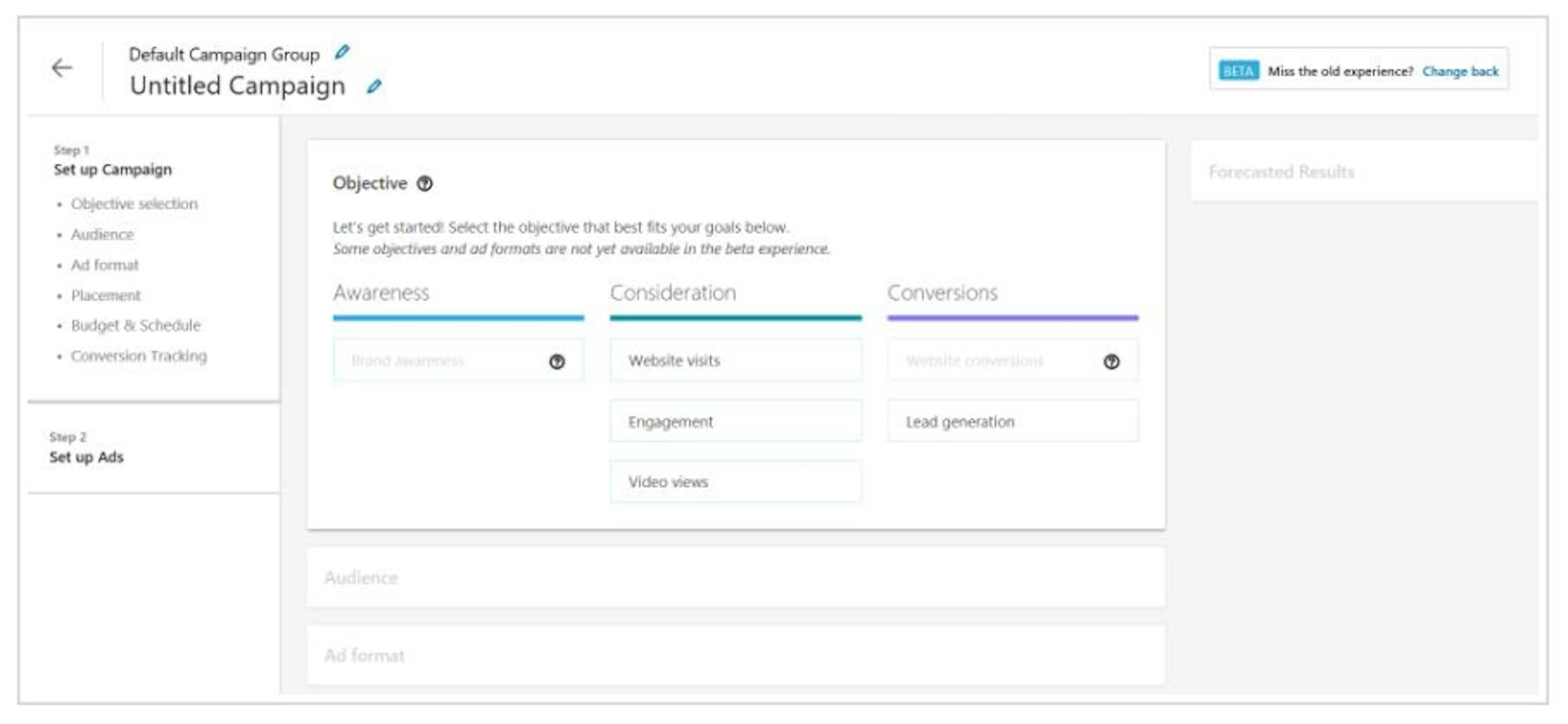 LinkedIn Campaign Manager 