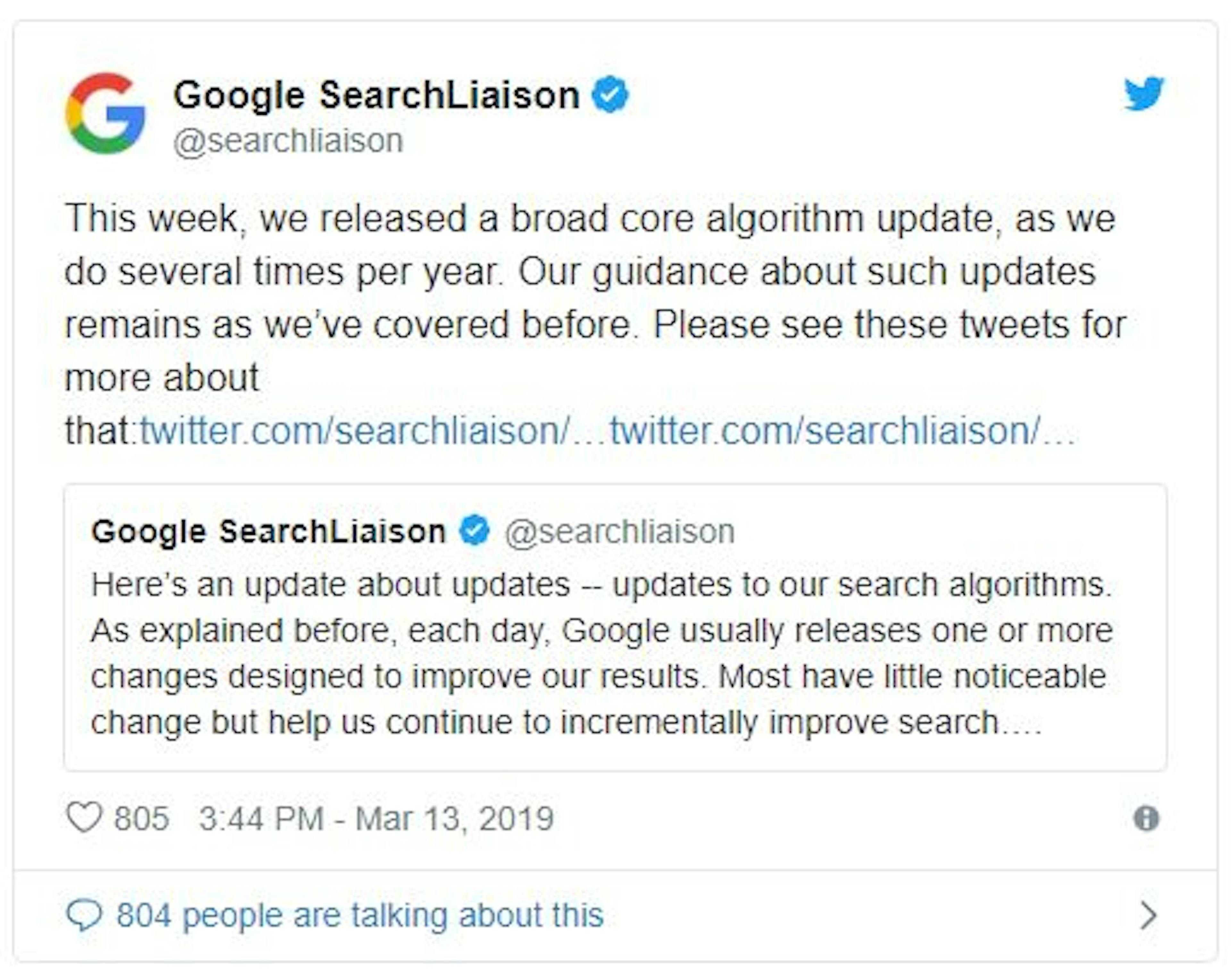 Google SearchLiaison