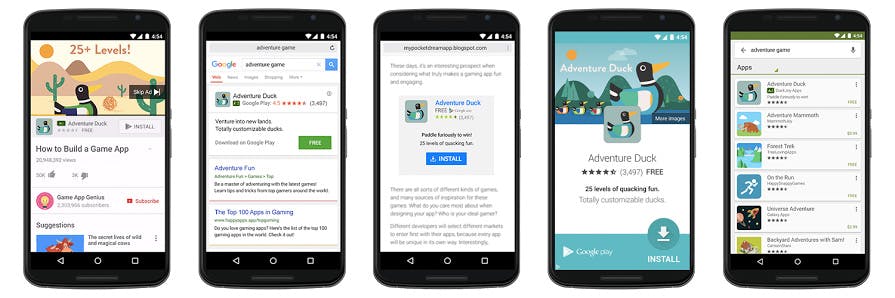 Google Ads Extension - Campagnes applications Google Discover