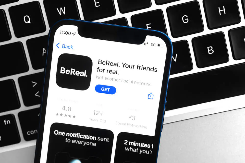 L’application BeReal en forte progressionÂ