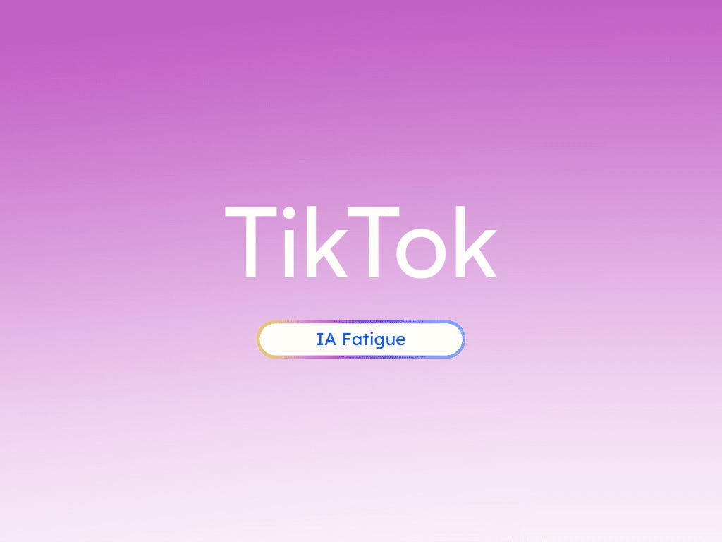 TikTok déploie une fonctionnalité contre l’IA fatigue