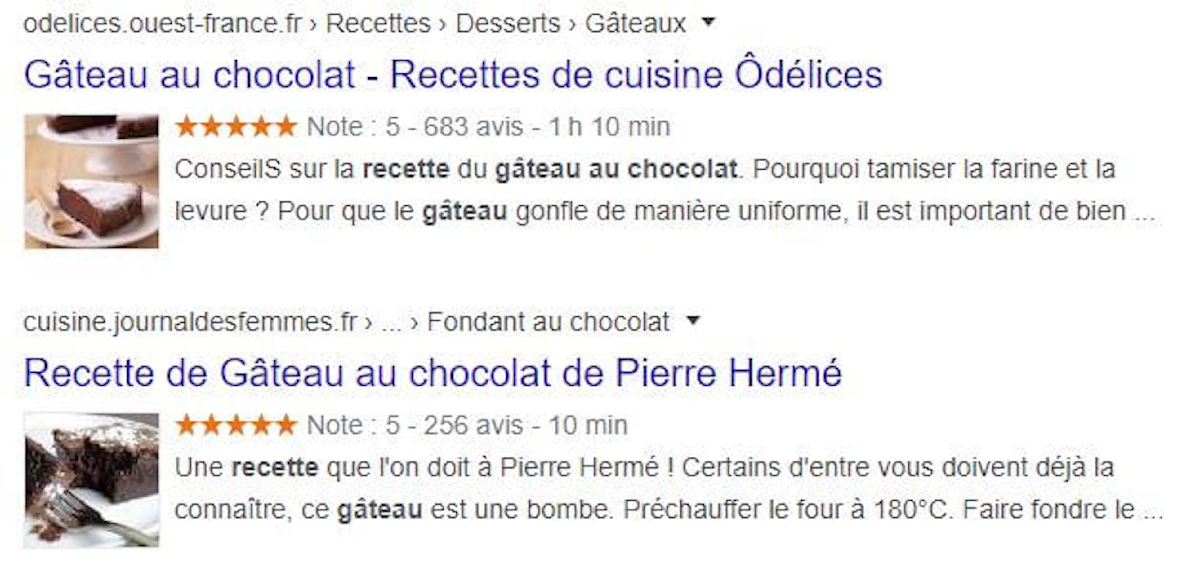 rich snippet et micro données