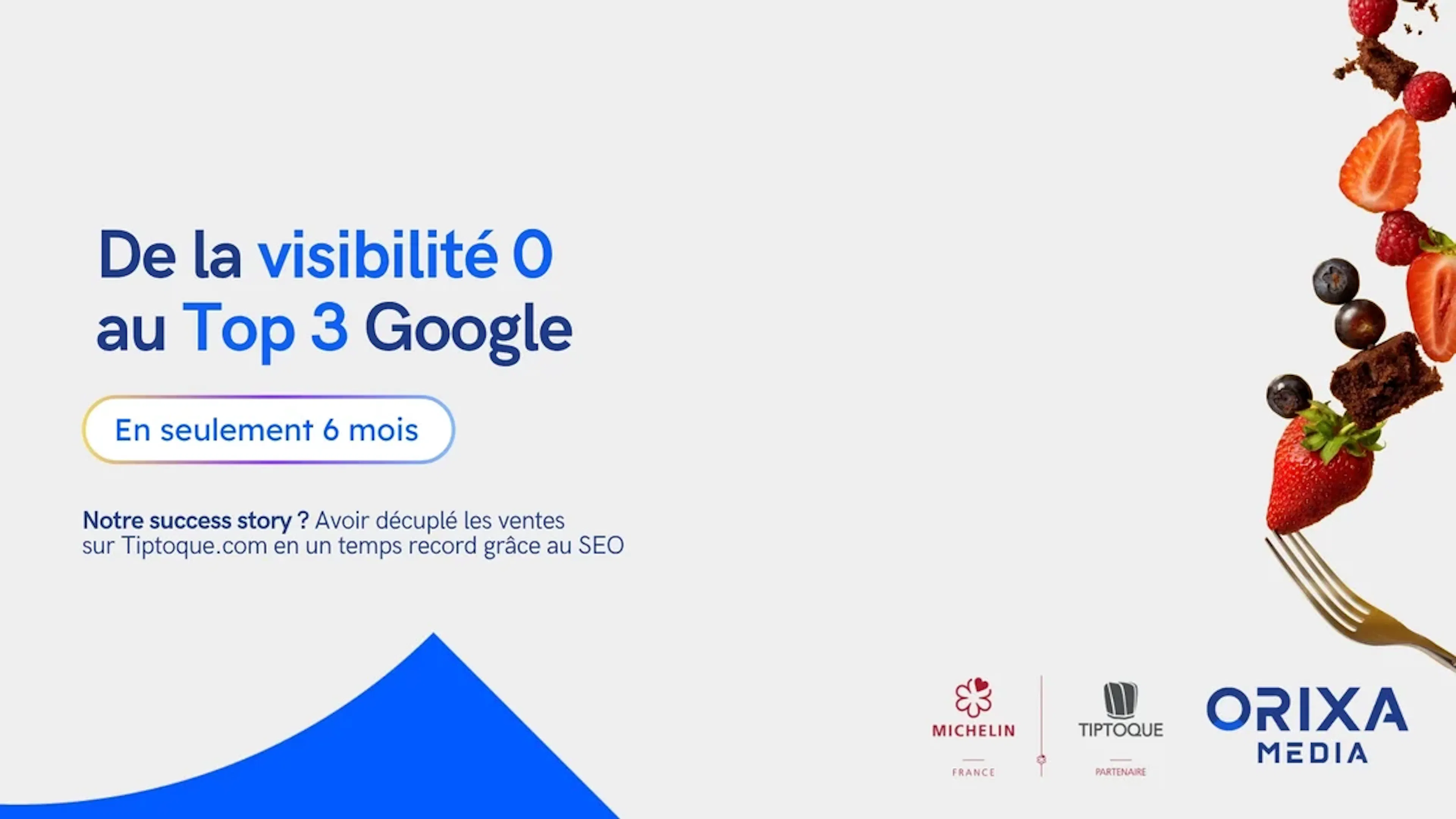 De la visibilité 0 au top 3 Google - Cas client tiptoque