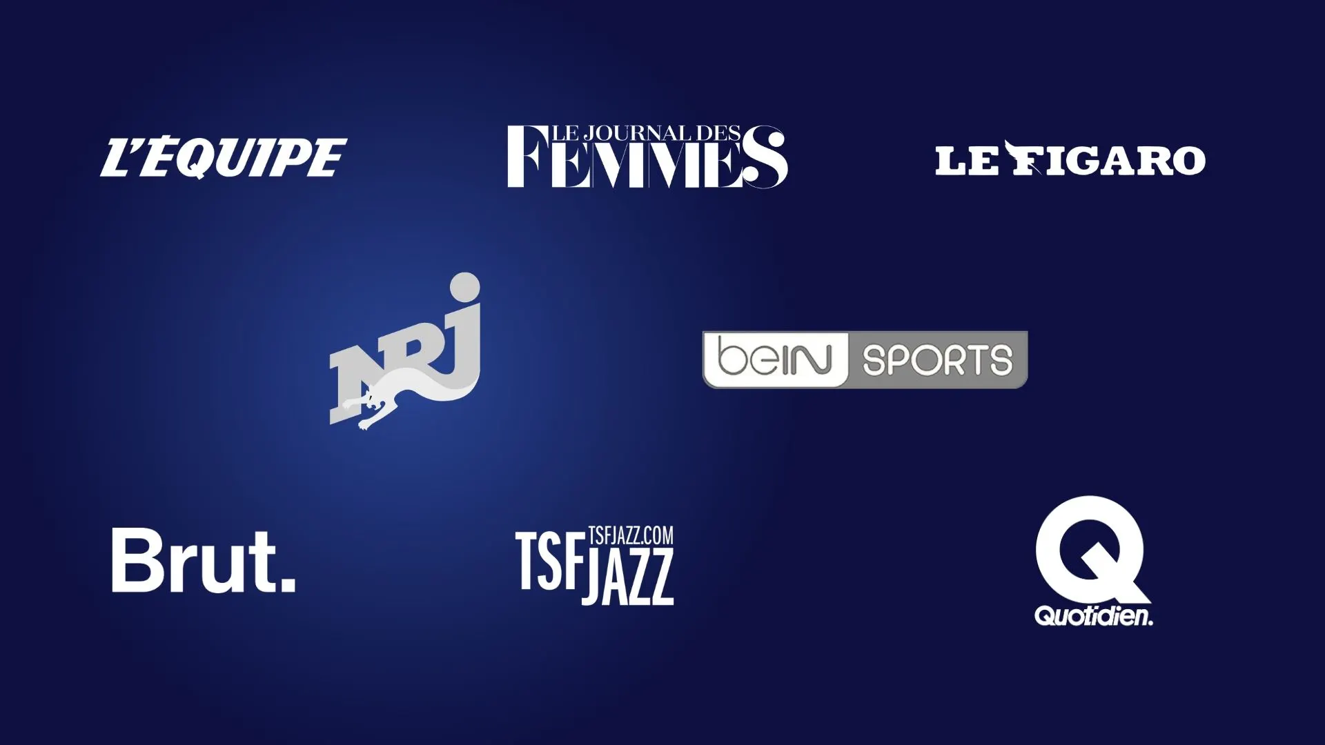 Logos d'éditeurs de presse