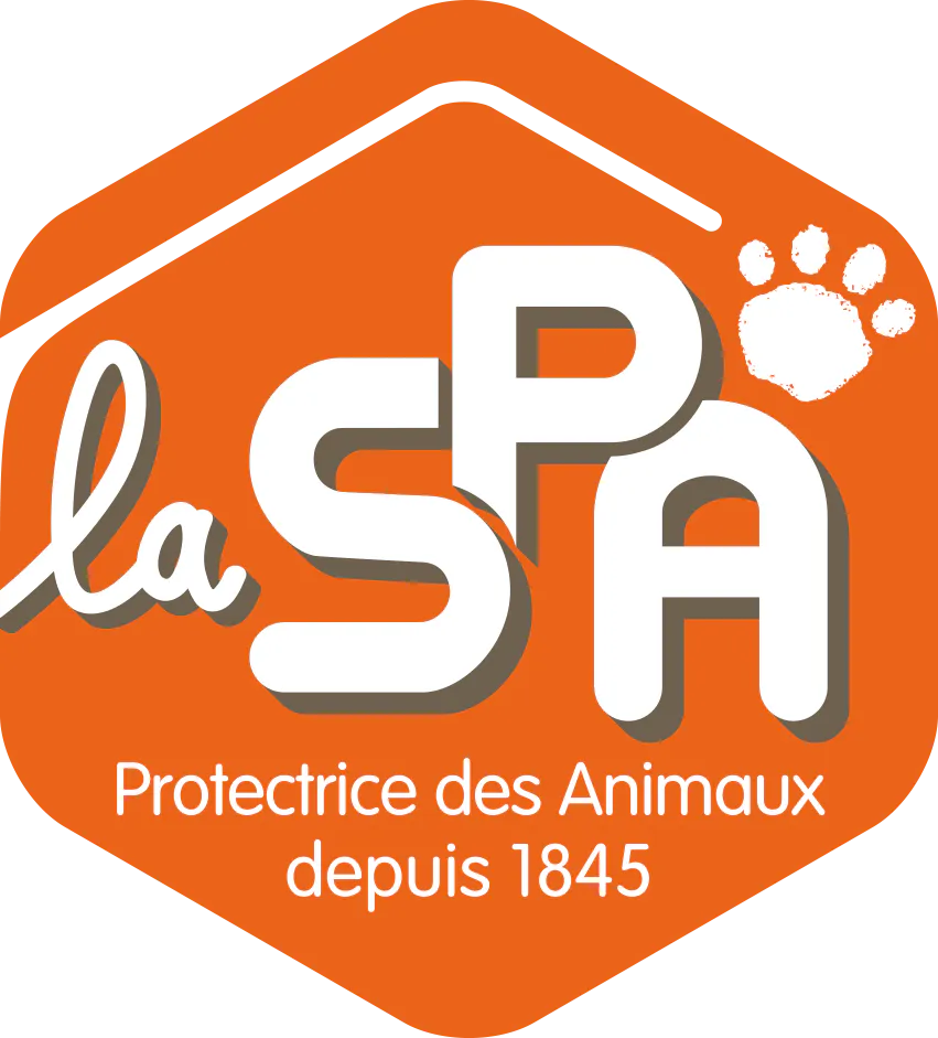Logo SPA Protectrice des Animaux depuis 1845