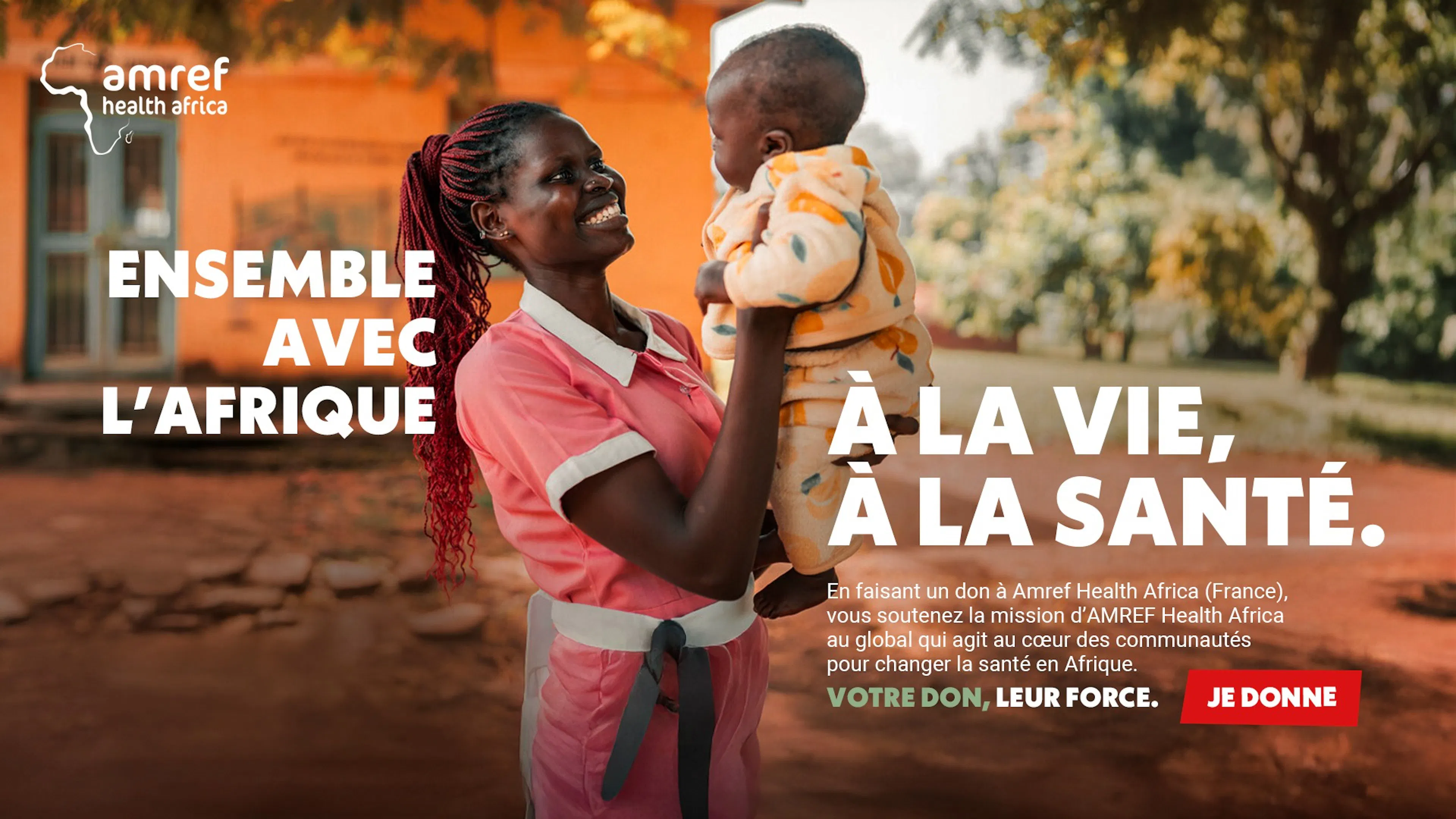 Campagne Ensemble avec l'Africa de Amref Health Africa
