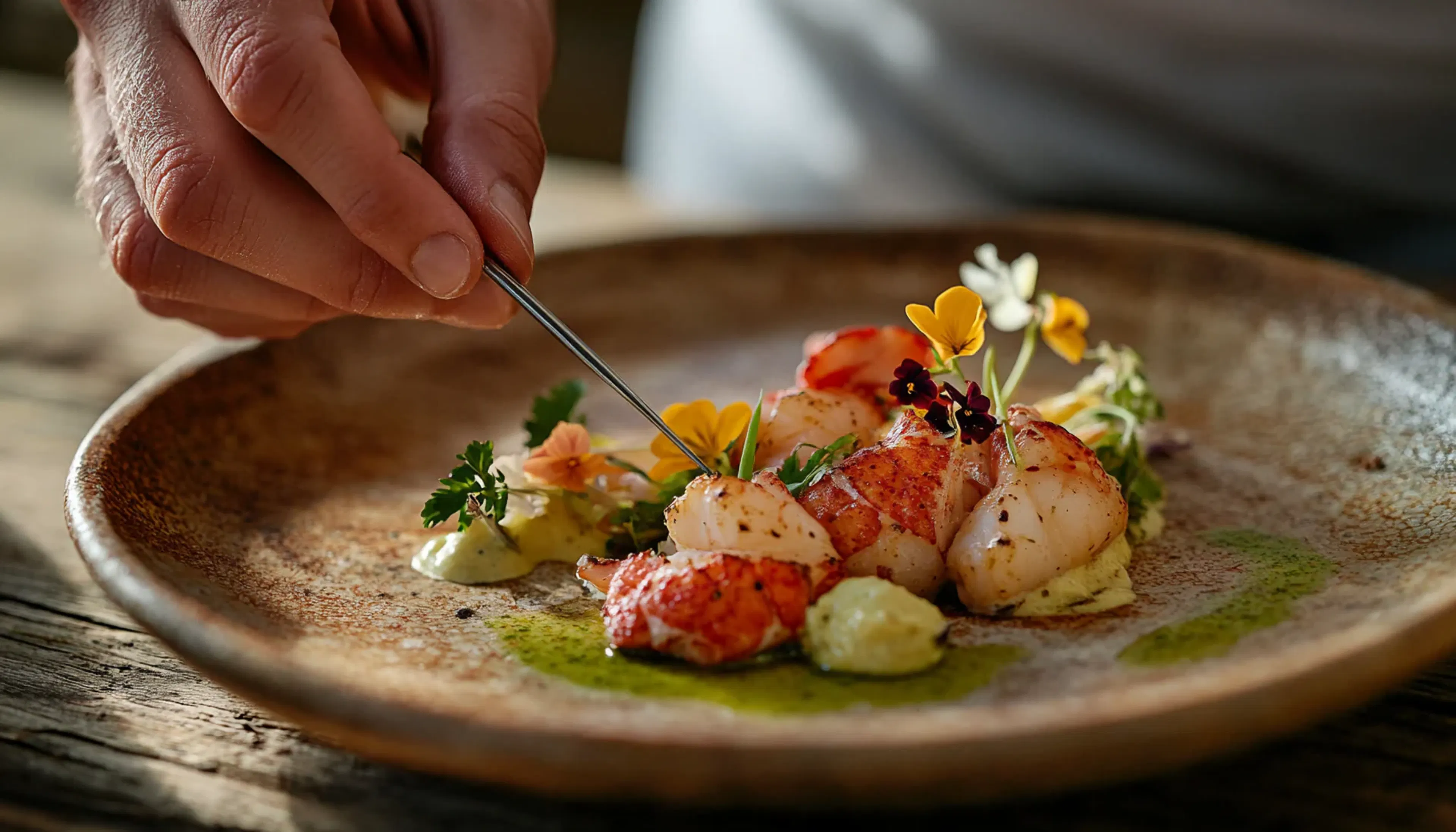 Plat gastronomique