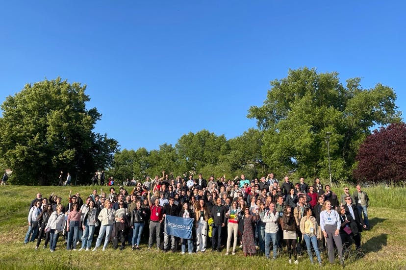 A picture of representatives of energy communities in europe