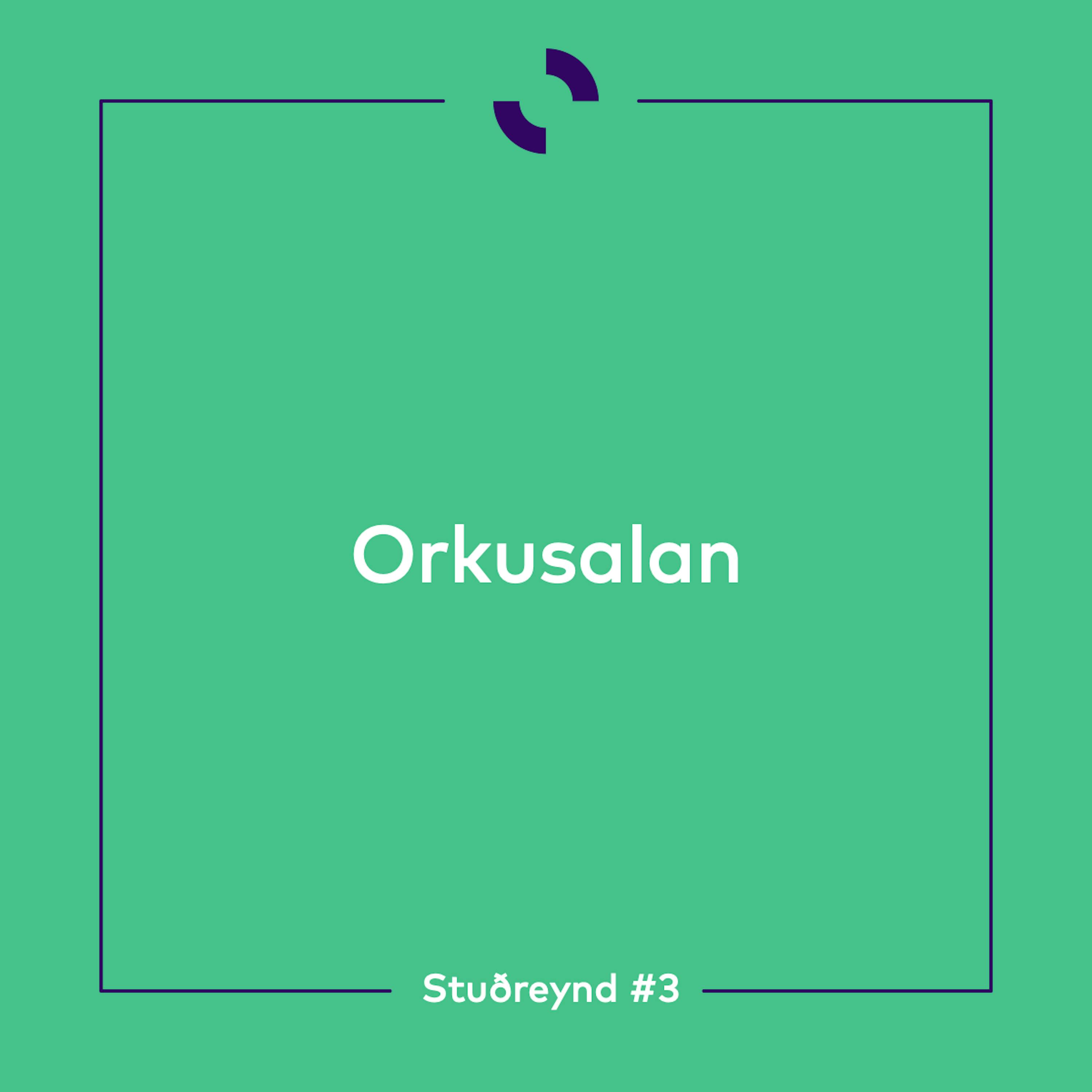 Stuðreyndir - fræðsluefni frá Orkusölunni