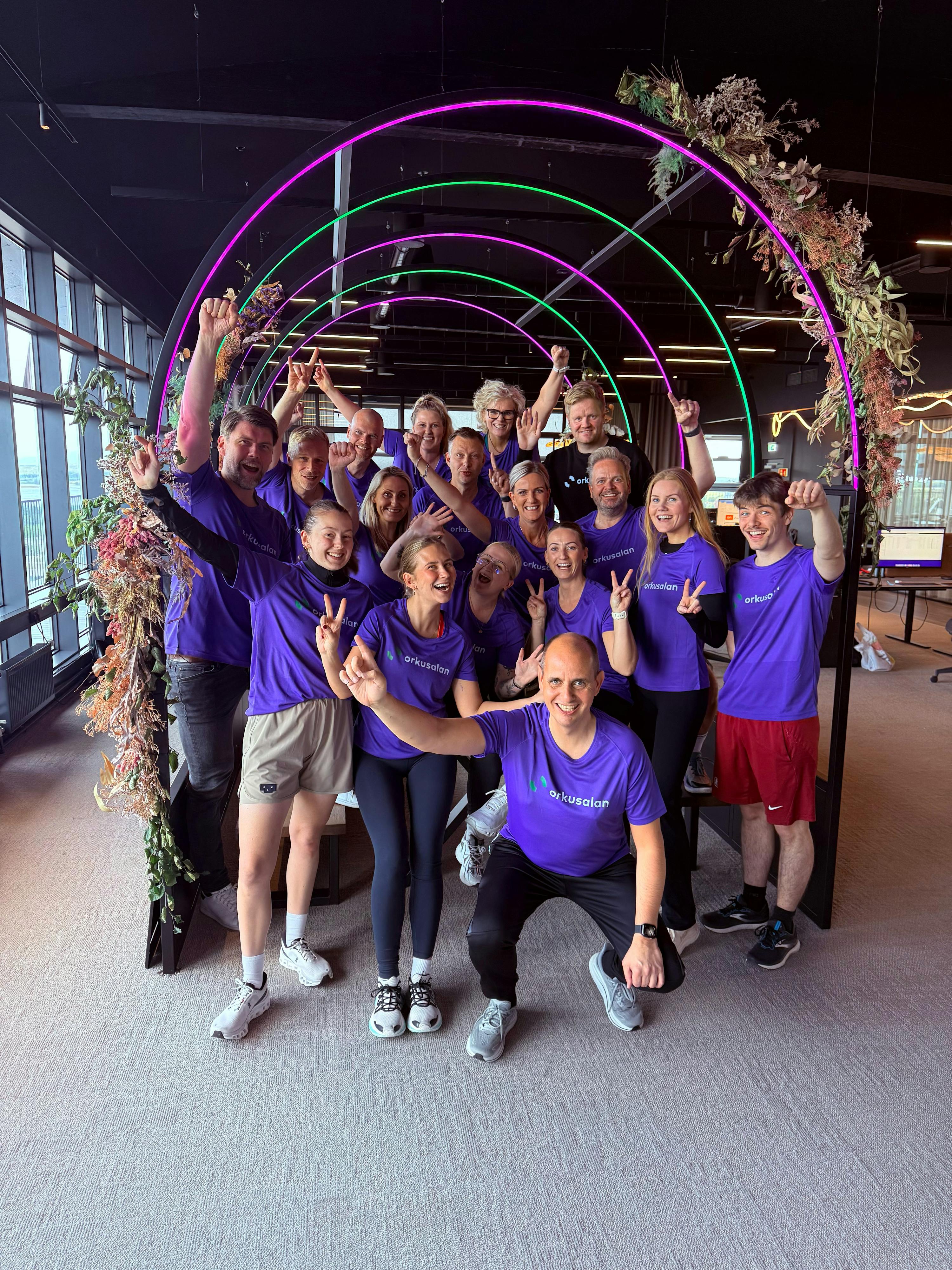 Starfsfólk Orkusölunnar