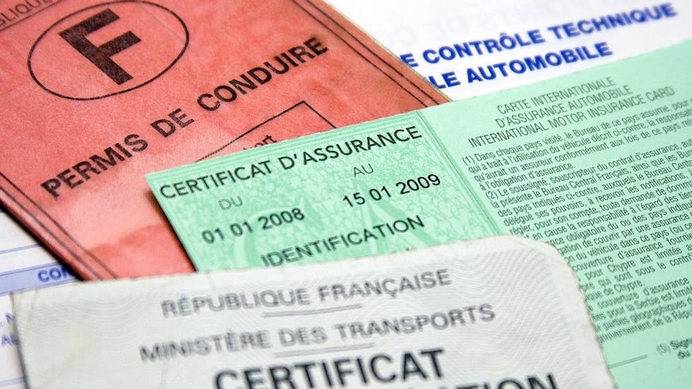 Certificat d'assurance vert