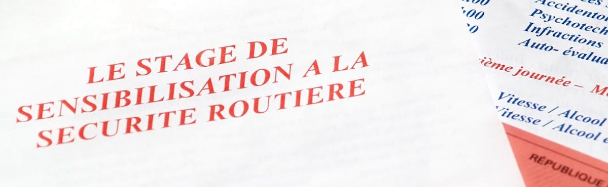 Programme de stage de sensibilisation à la sécurité routière