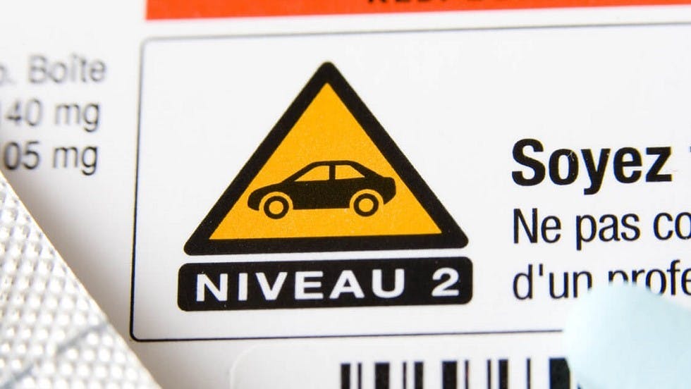 Symbole medicaments de niveau deux
