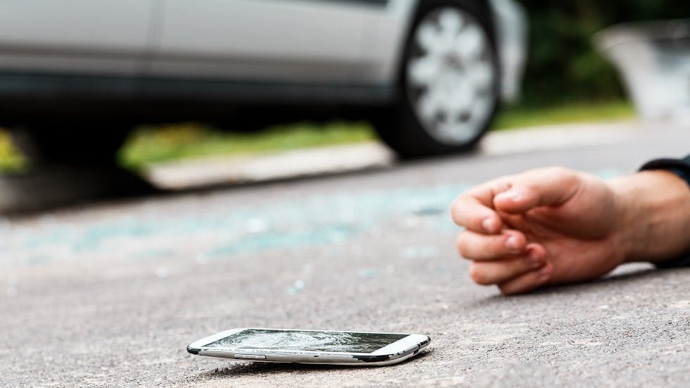 Pieton renverse par une automobile